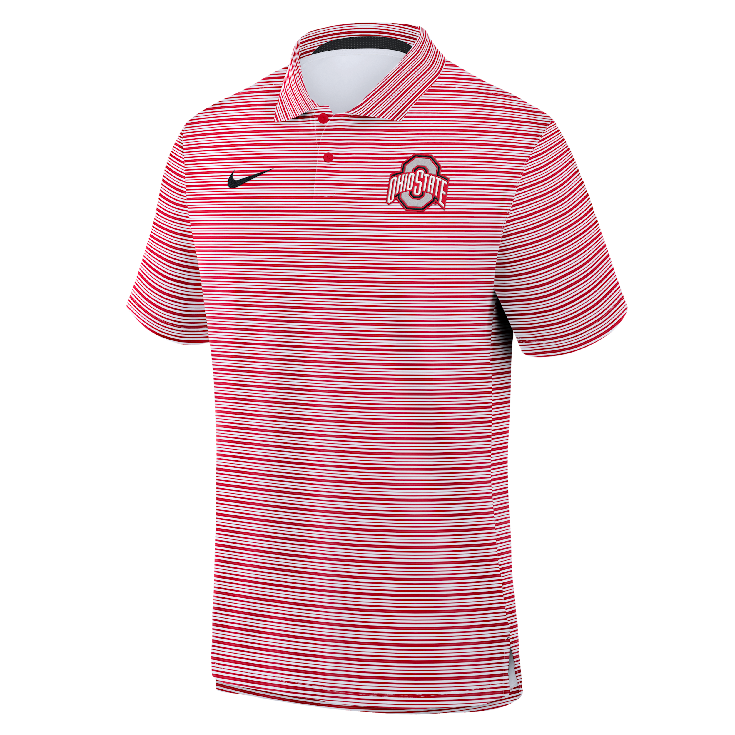 Ohio State Primetime Nike Men's Dri-FIT College Polo in Red | 00HT090KOH-FXT
