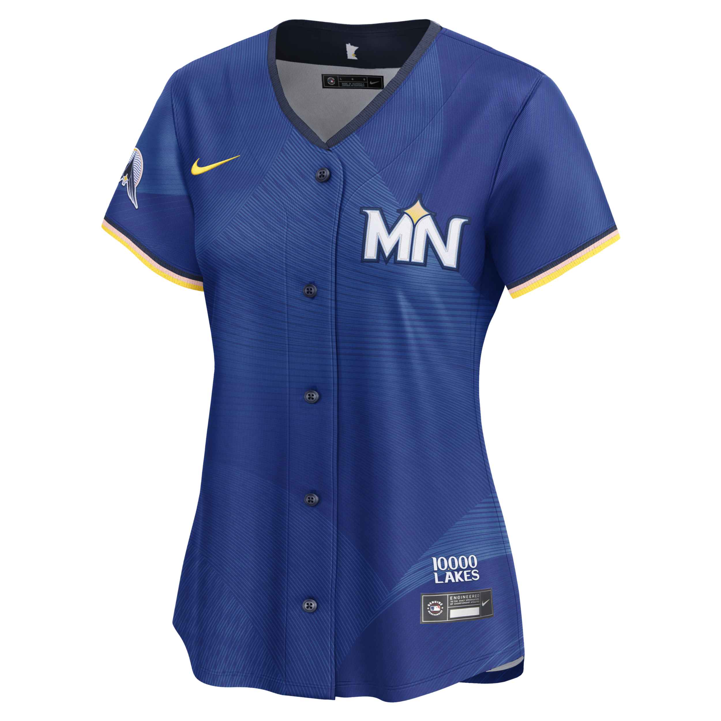 Nike Carlos Correa Minnesota Twins City Connect Women's Dri-fit Adv Mlb Limited Jersey In Blue