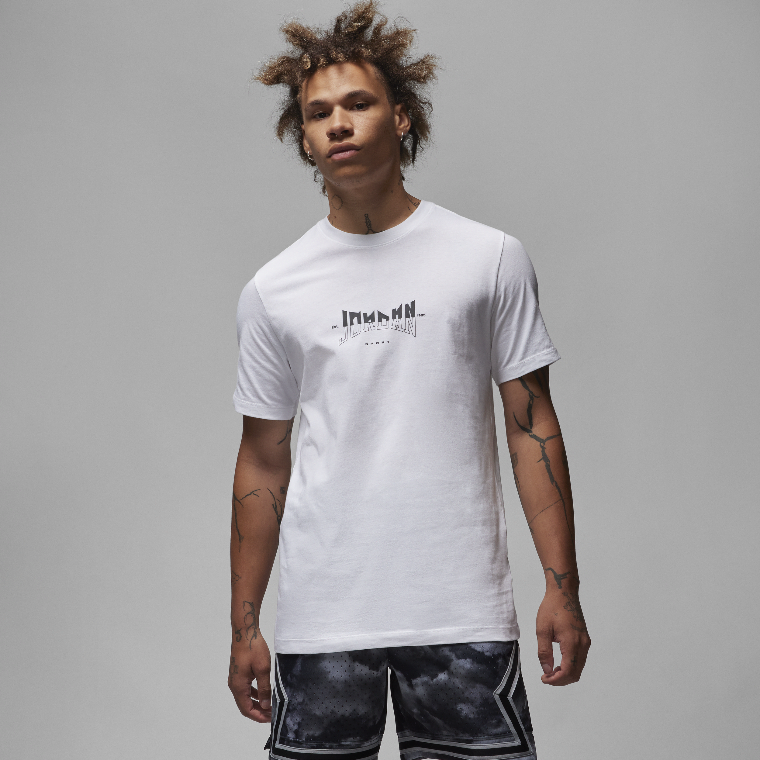 Jordan Men's  Sport Graphic T-shirt In White