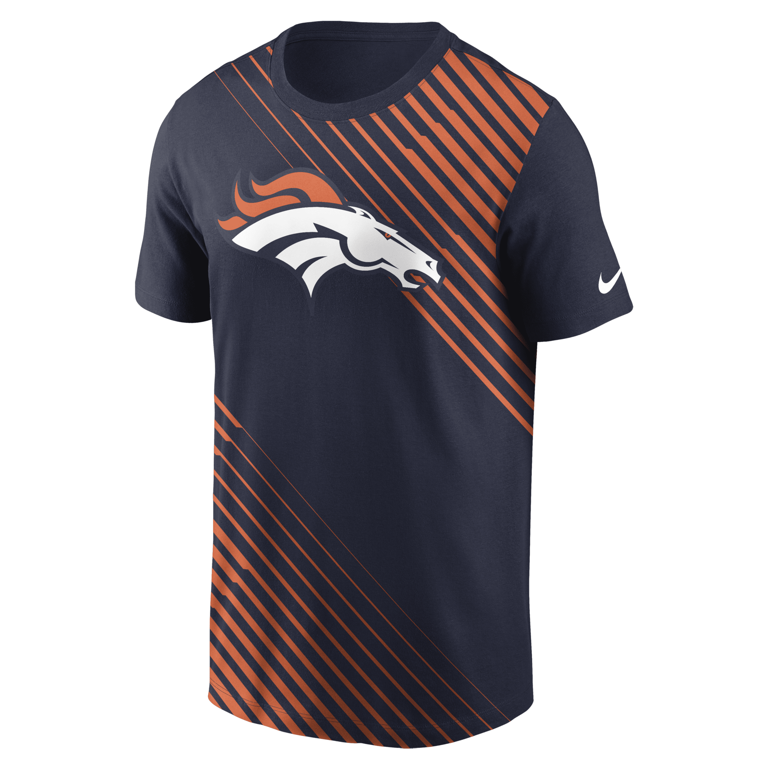 Shop Nike Men's Yard Line (nfl Denver Broncos) T-shirt In Blue