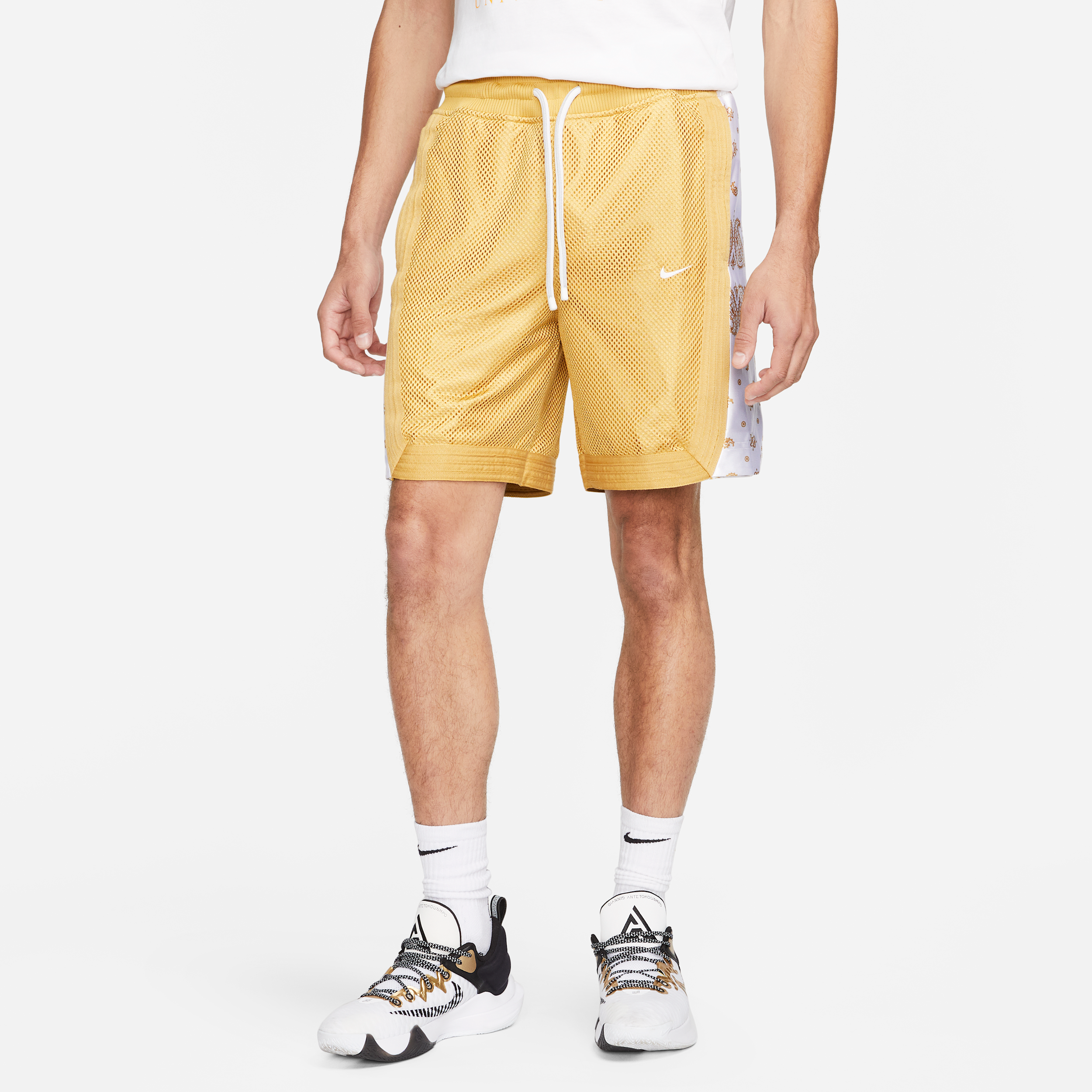 Nike Men's 8" Premium Basketball Shorts In Brown ModeSens