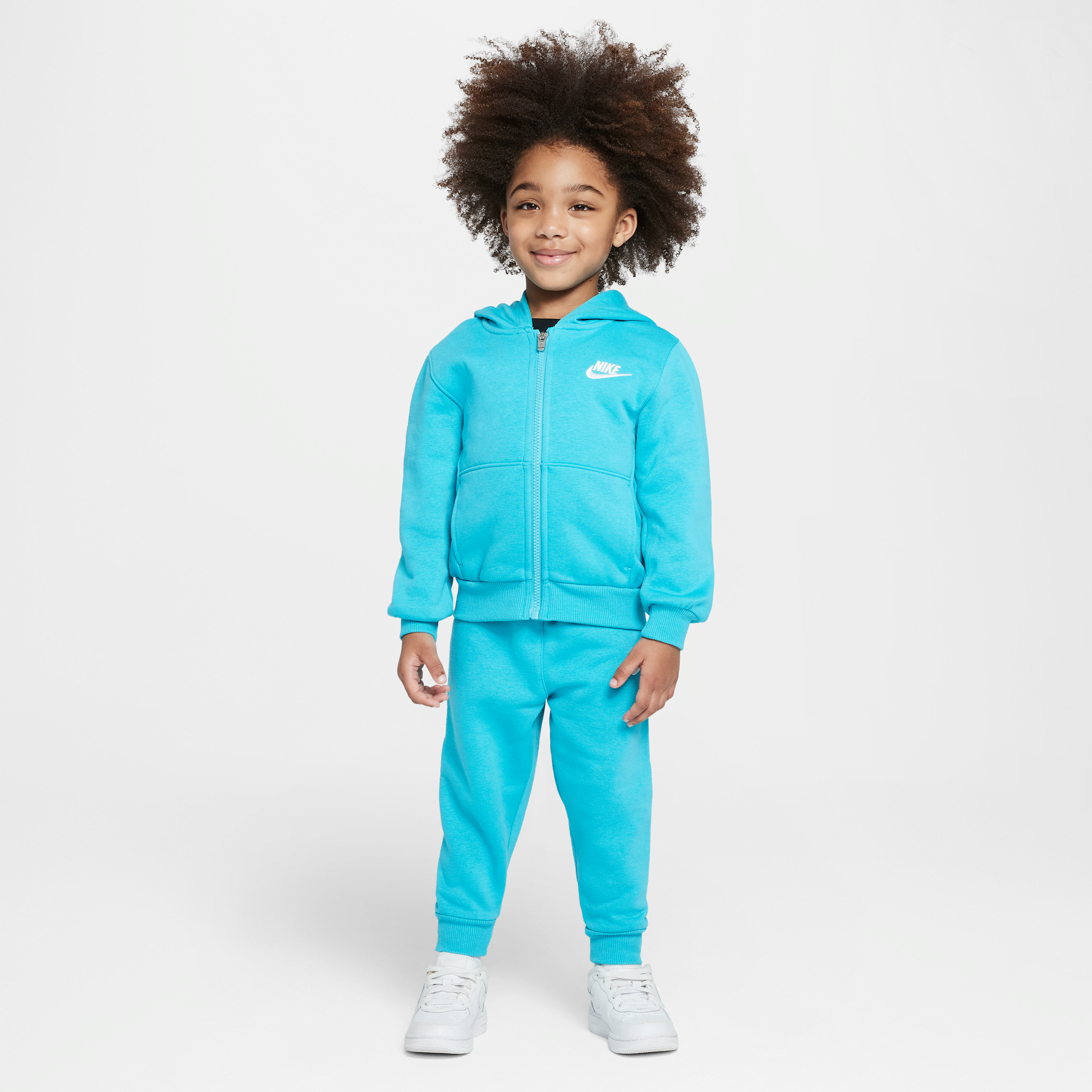 NIKE FULL-ZIP CLUB SET TODDLER 2-PIECE HOODIE SET 1015782462