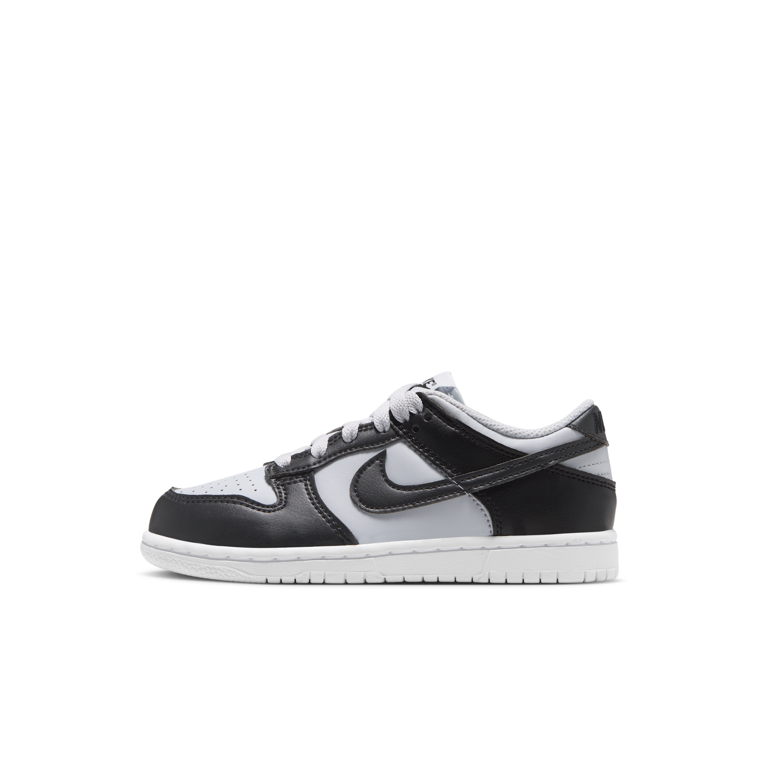 Nike Dunk Low N - Boys' Preschool Shoes White/Black/Anthracite Size 02.0