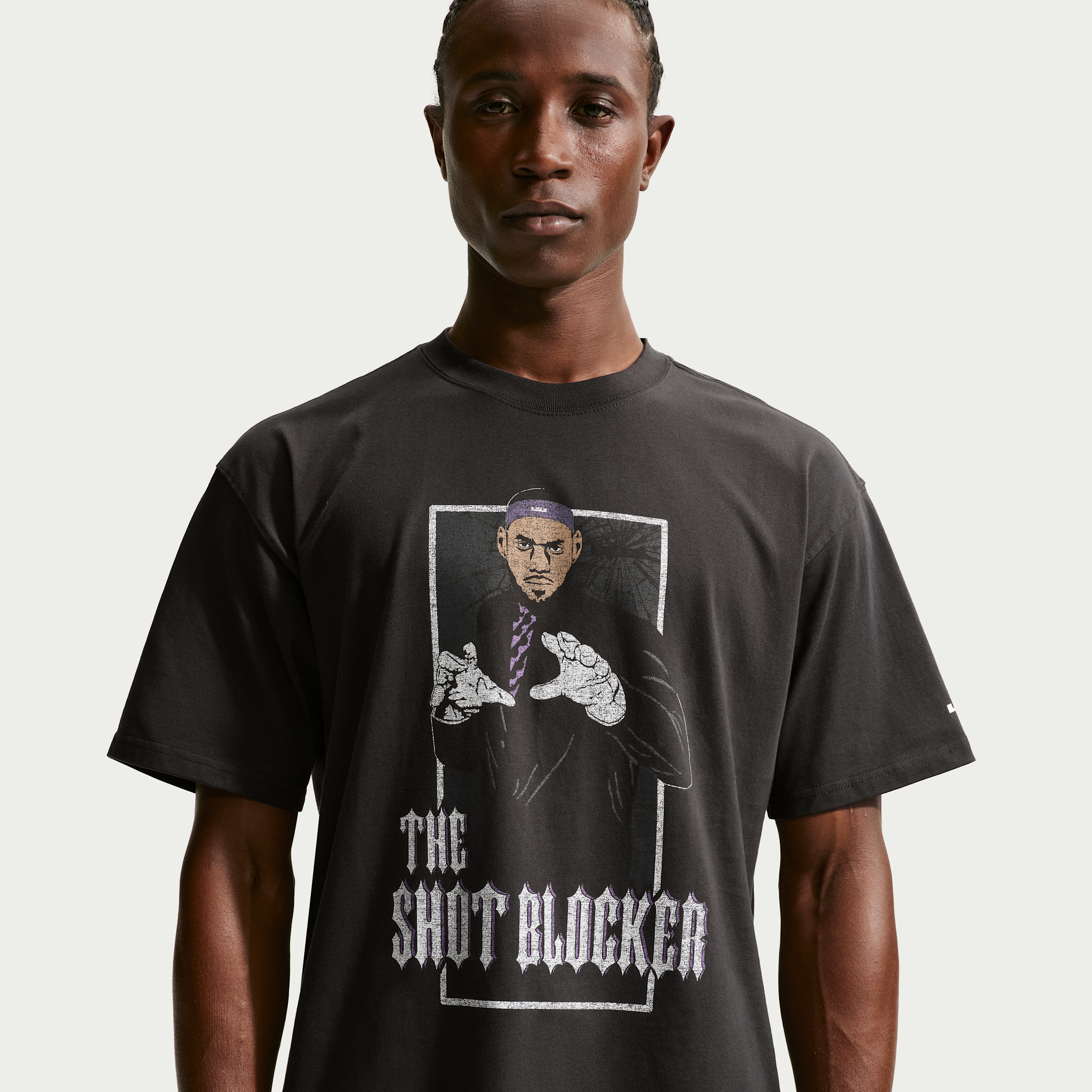LeBron "Hurt Feelings" Nike Men's Basketball T-Shirt in Black | IH8577-045