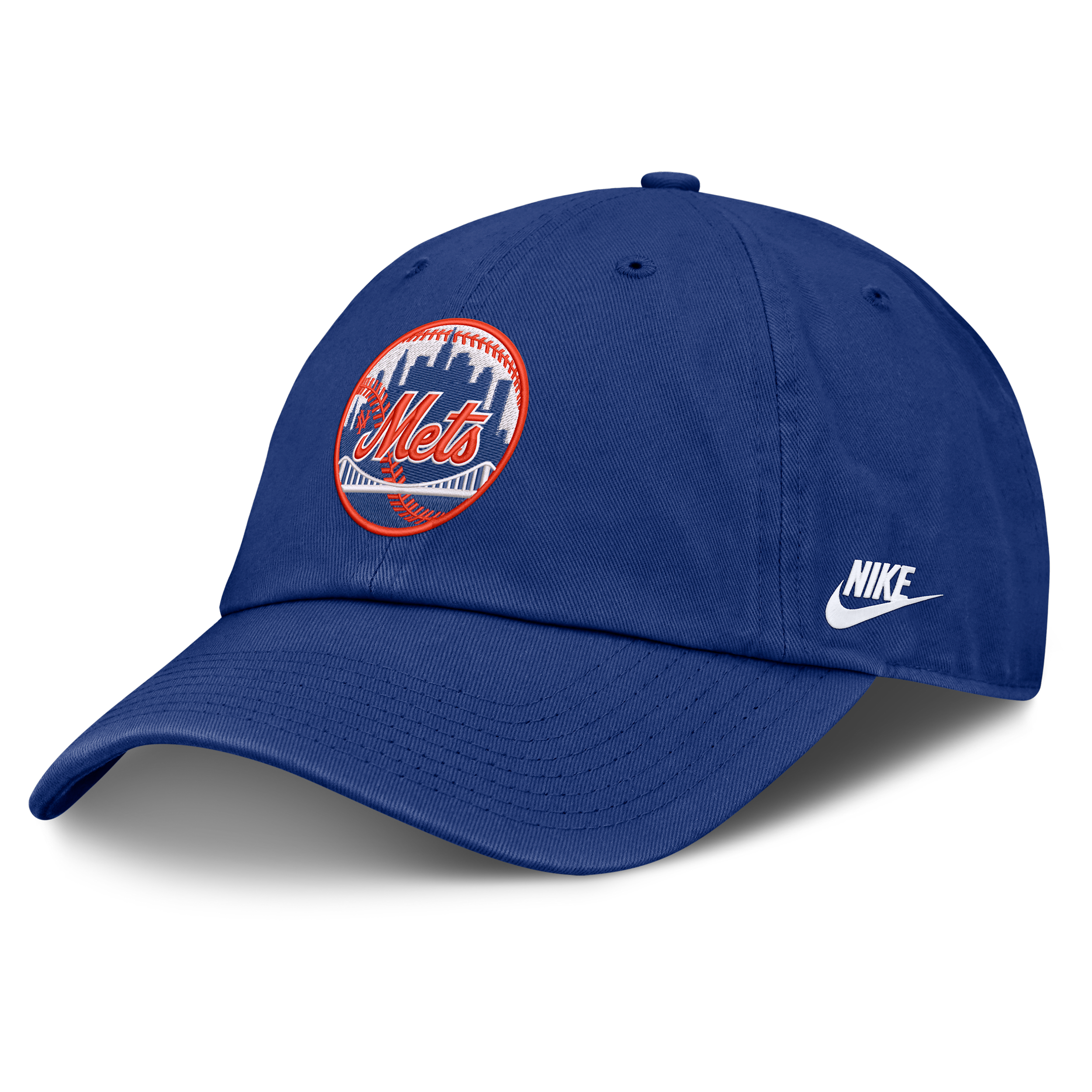 New York Mets 1989 Cooperstown Club Nike Men's MLB Unstructured Adjustable Hat in Blue | NB014EWM89-GF1