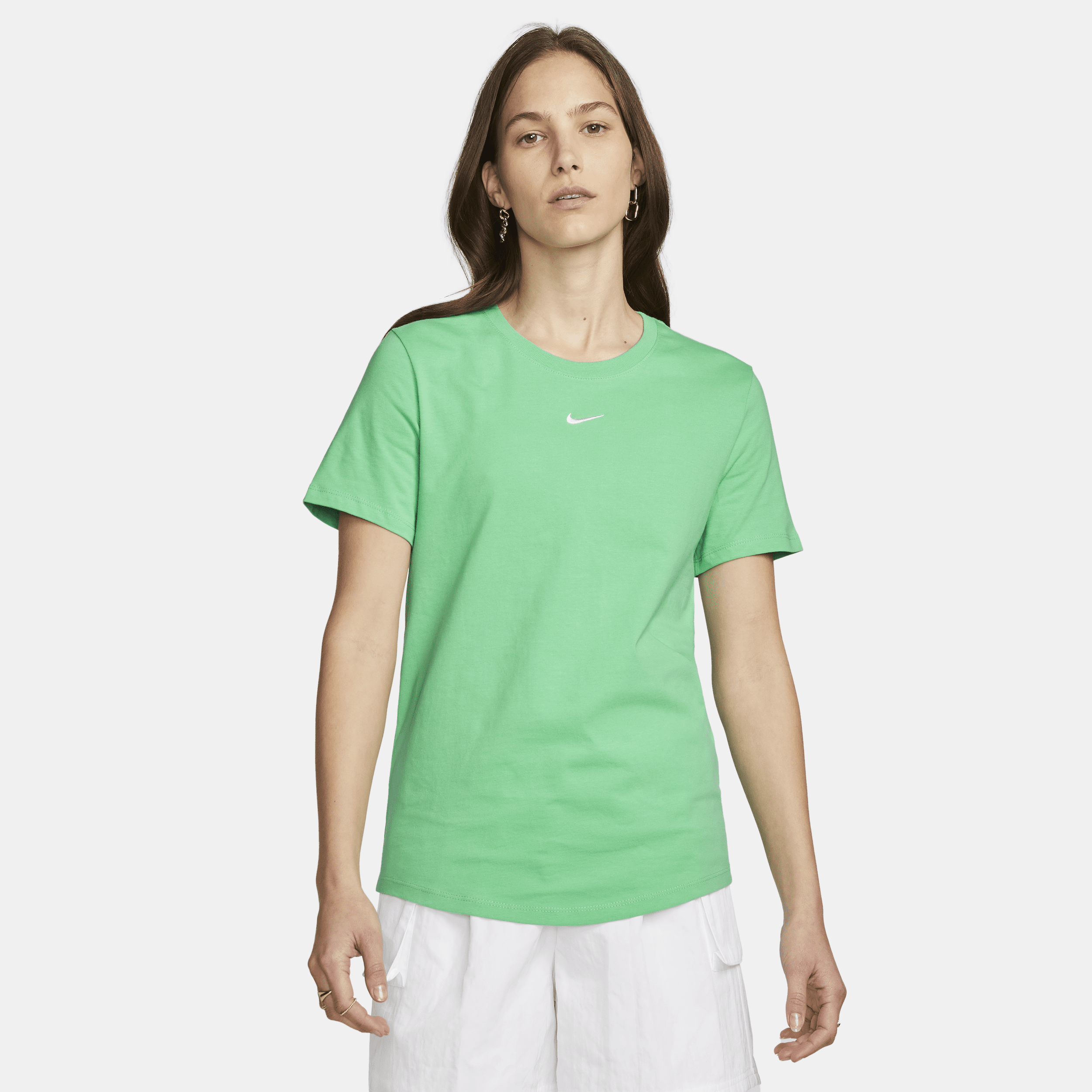 Nike Women's  Sportswear Essential T-shirt In Green
