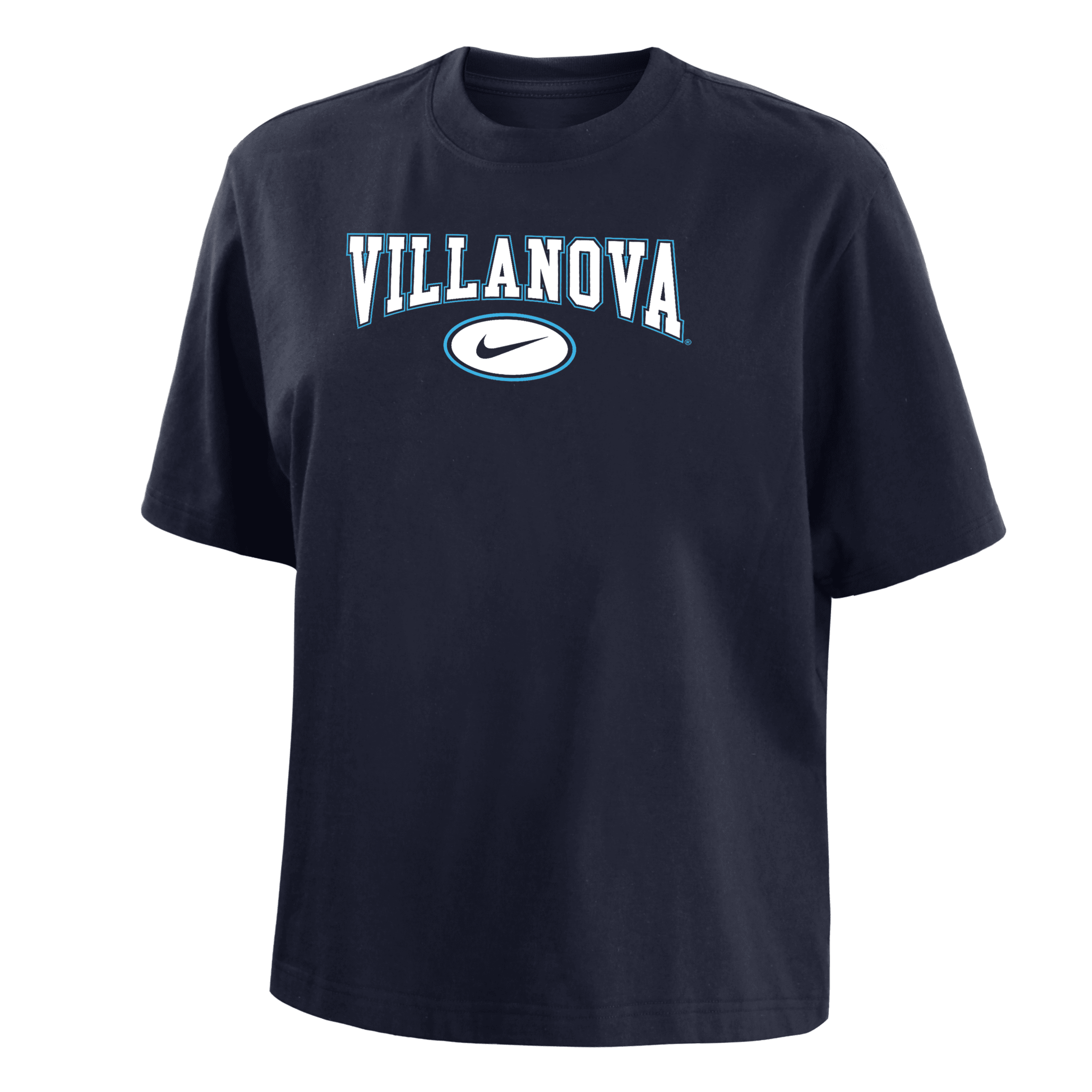 Nike Villanova  Women's College Boxy T-shirt In Blue