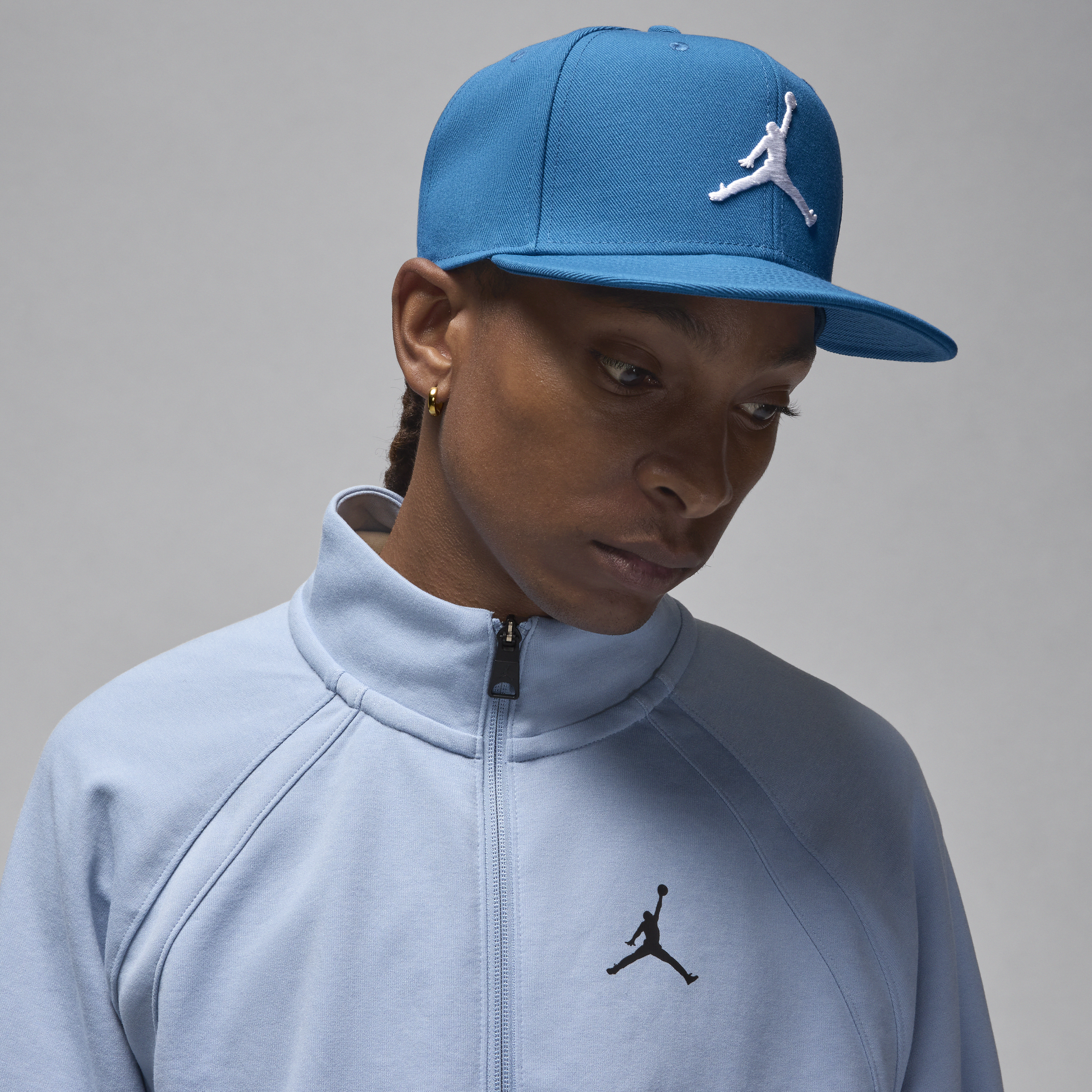 Shop Jordan Jumpman Pro Adjustable Cap In Blue