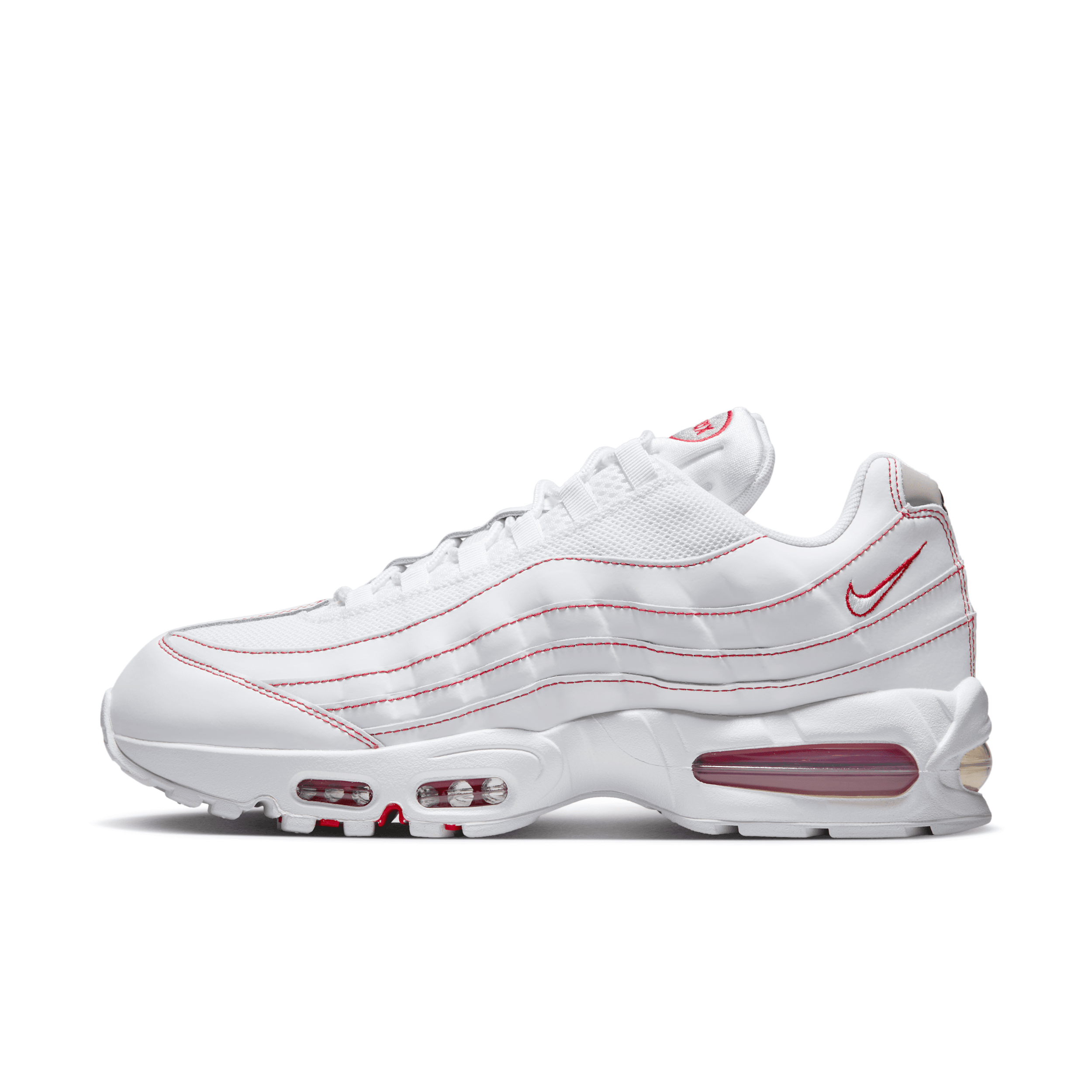 Nike Air Max 95 Red-stitch Trainers