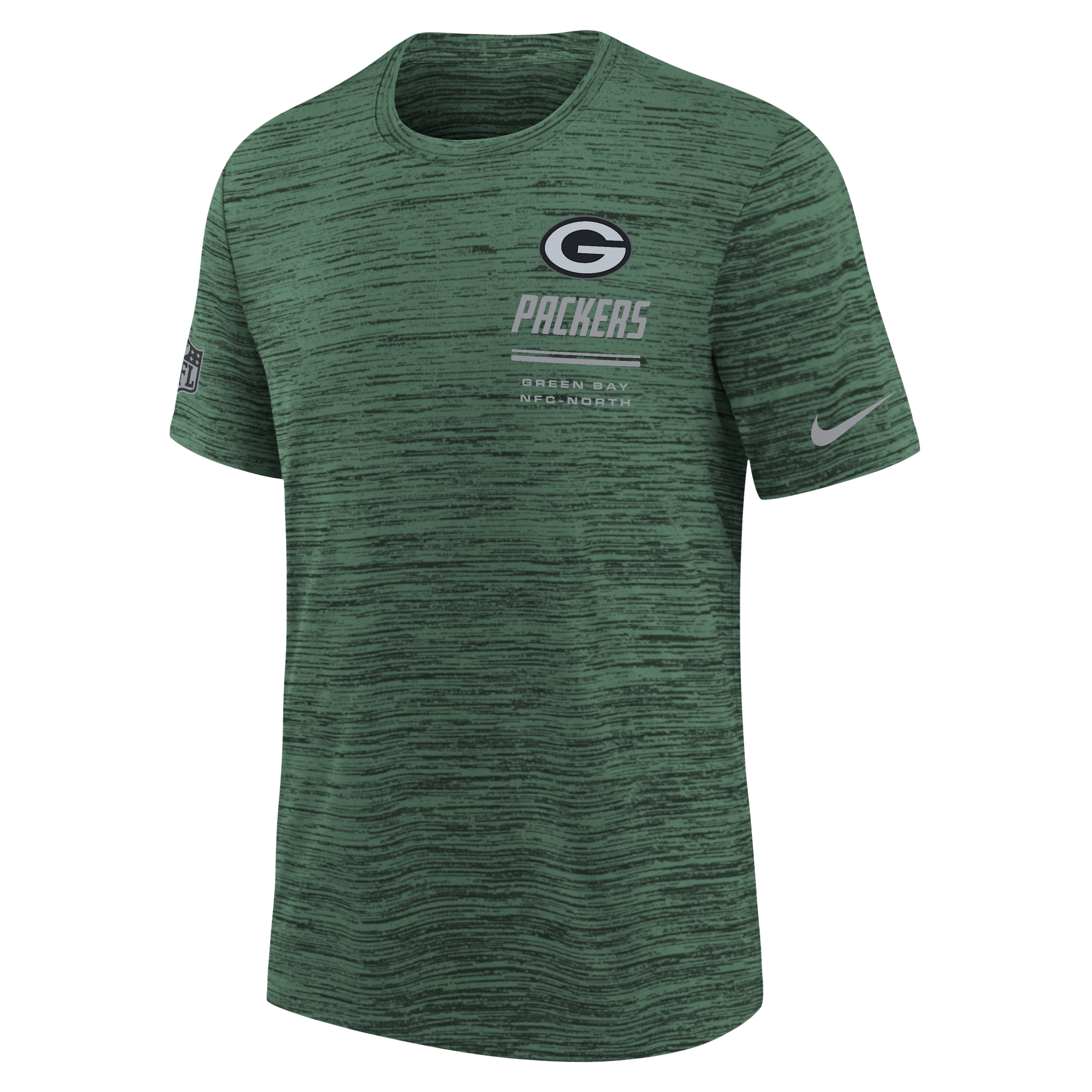 Green Bay Packers Sideline Team Issue Velocity Big Kids' Nike Dri-FIT NFL T-Shirt in Green | Z1B7NFRKPCK-NCO