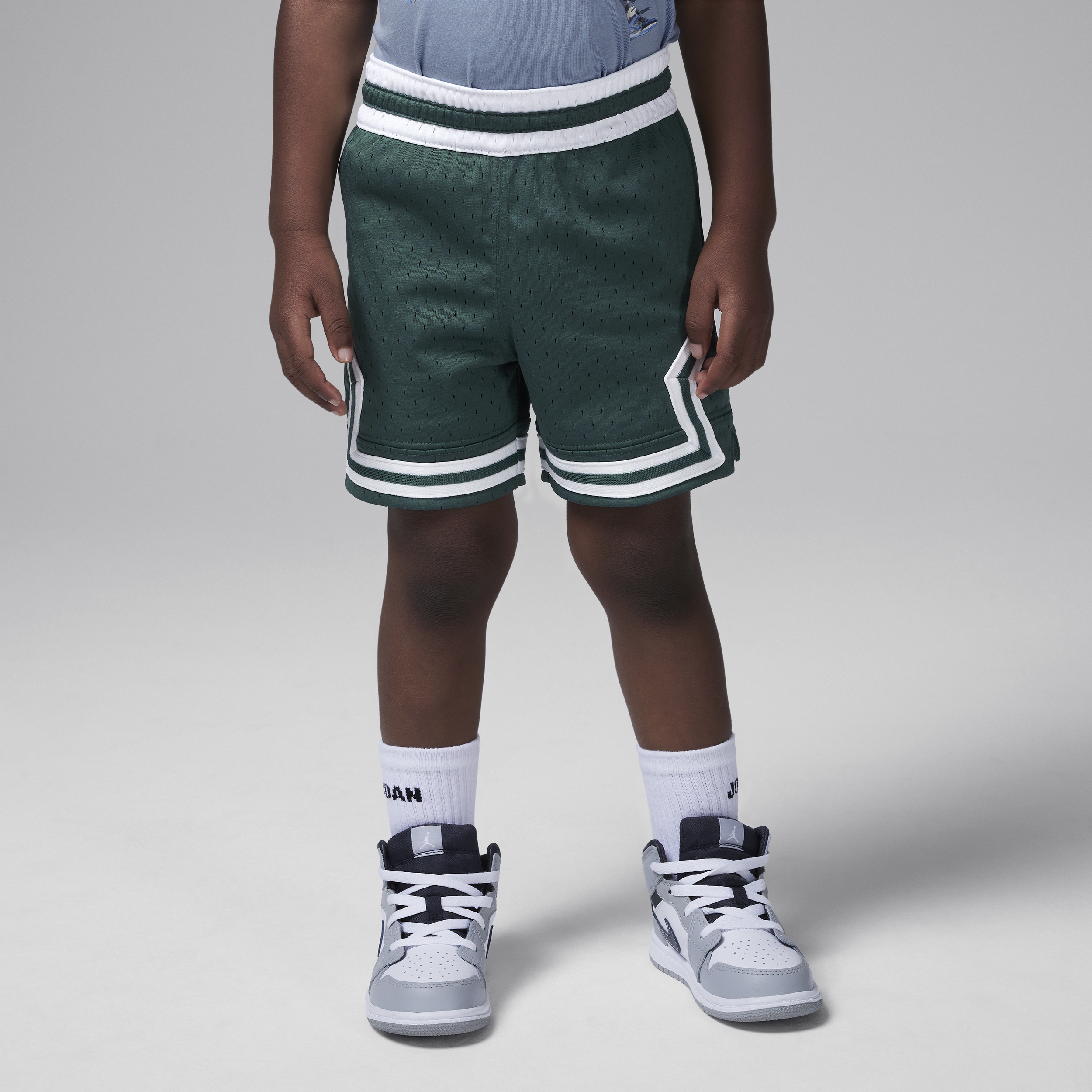 Jordan Dri-fit Sport Toddler Diamond Shorts In Green