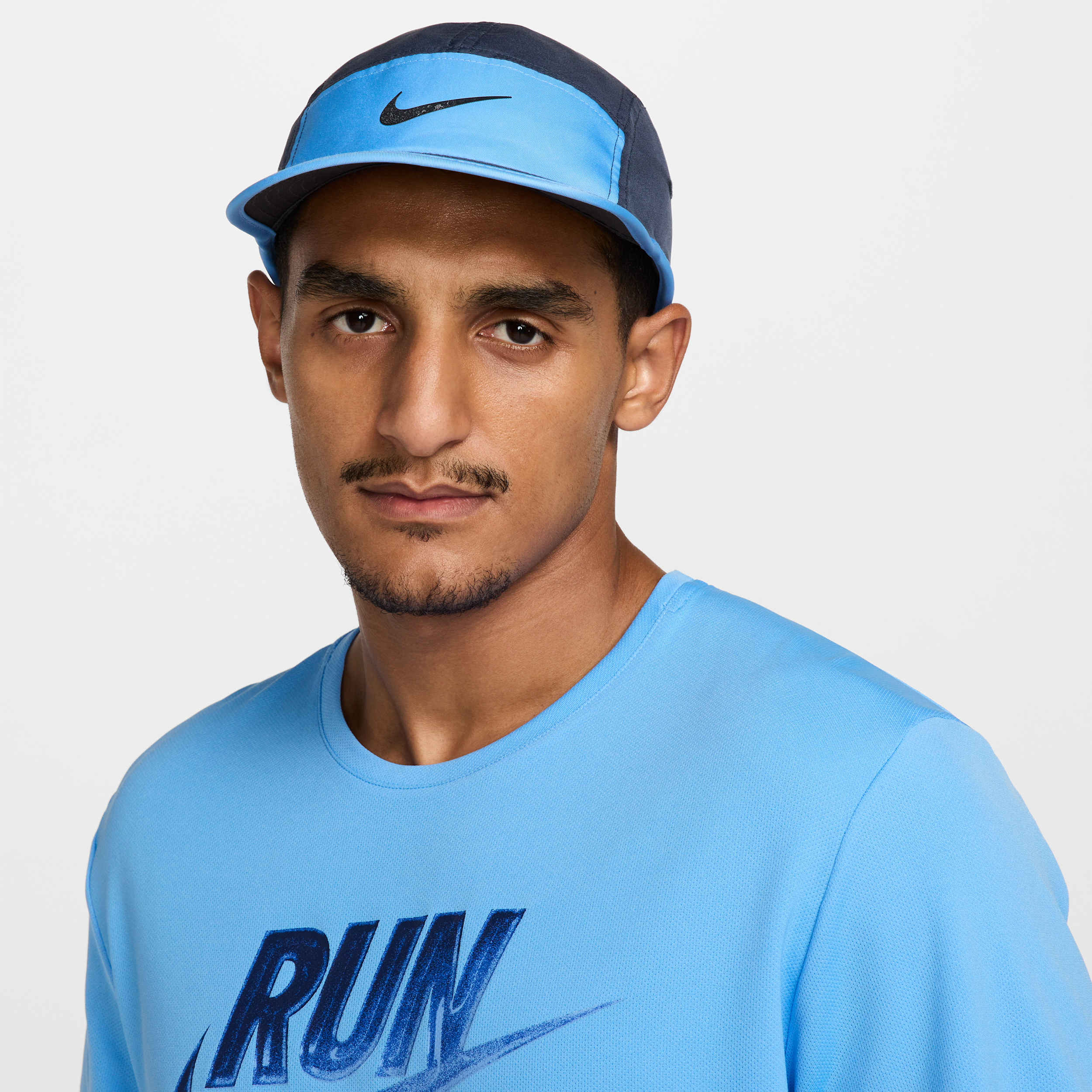 Nike Unisex Dri-fit Fly Unstructured Swoosh Cap In Blue
