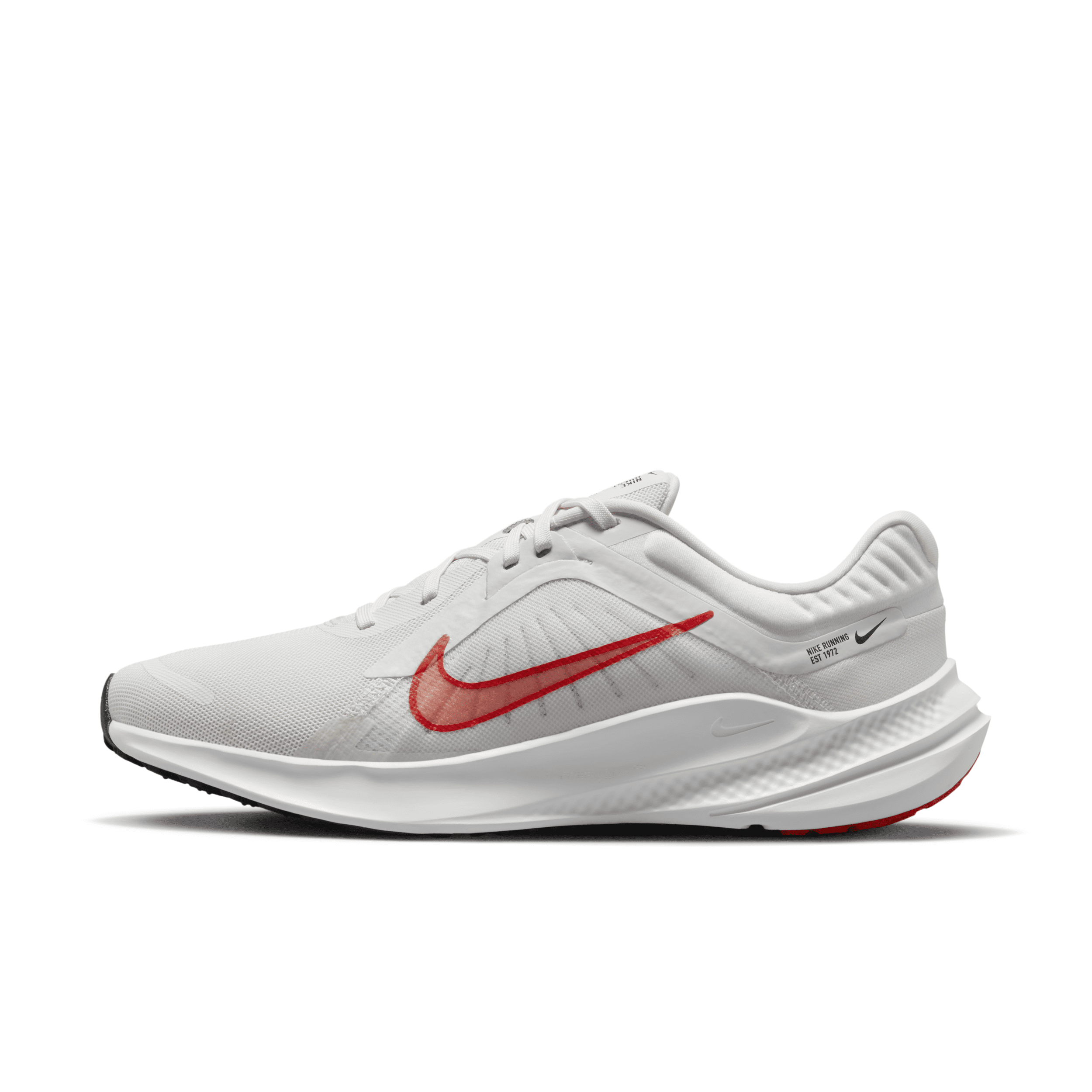 Nike Men's Quest 5 Road Running Shoes In Grey