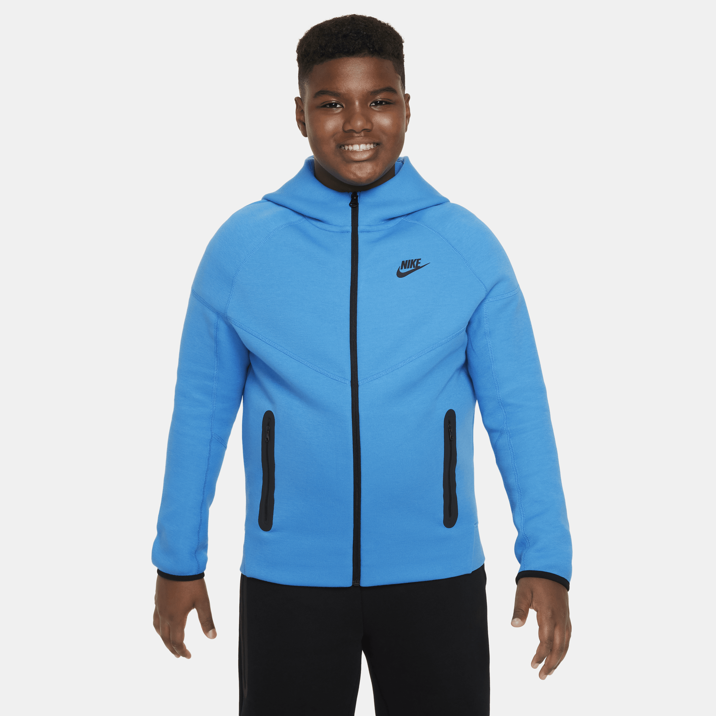 Nike Sportswear Tech Fleece Big Kids' (boys') Full-zip Hoodie