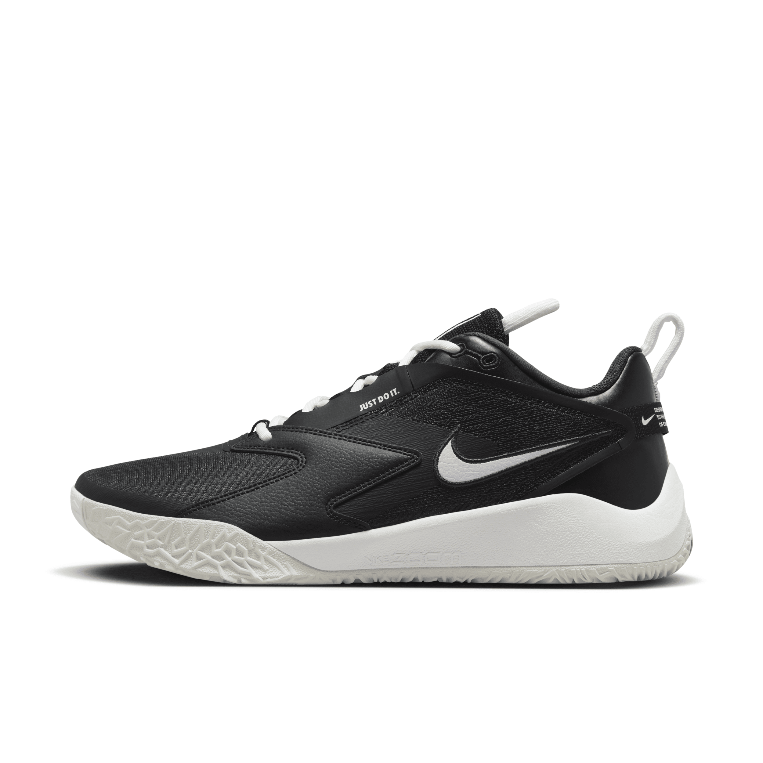 Shop Nike Unisex Hyperace 3 Volleyball Shoes In Black