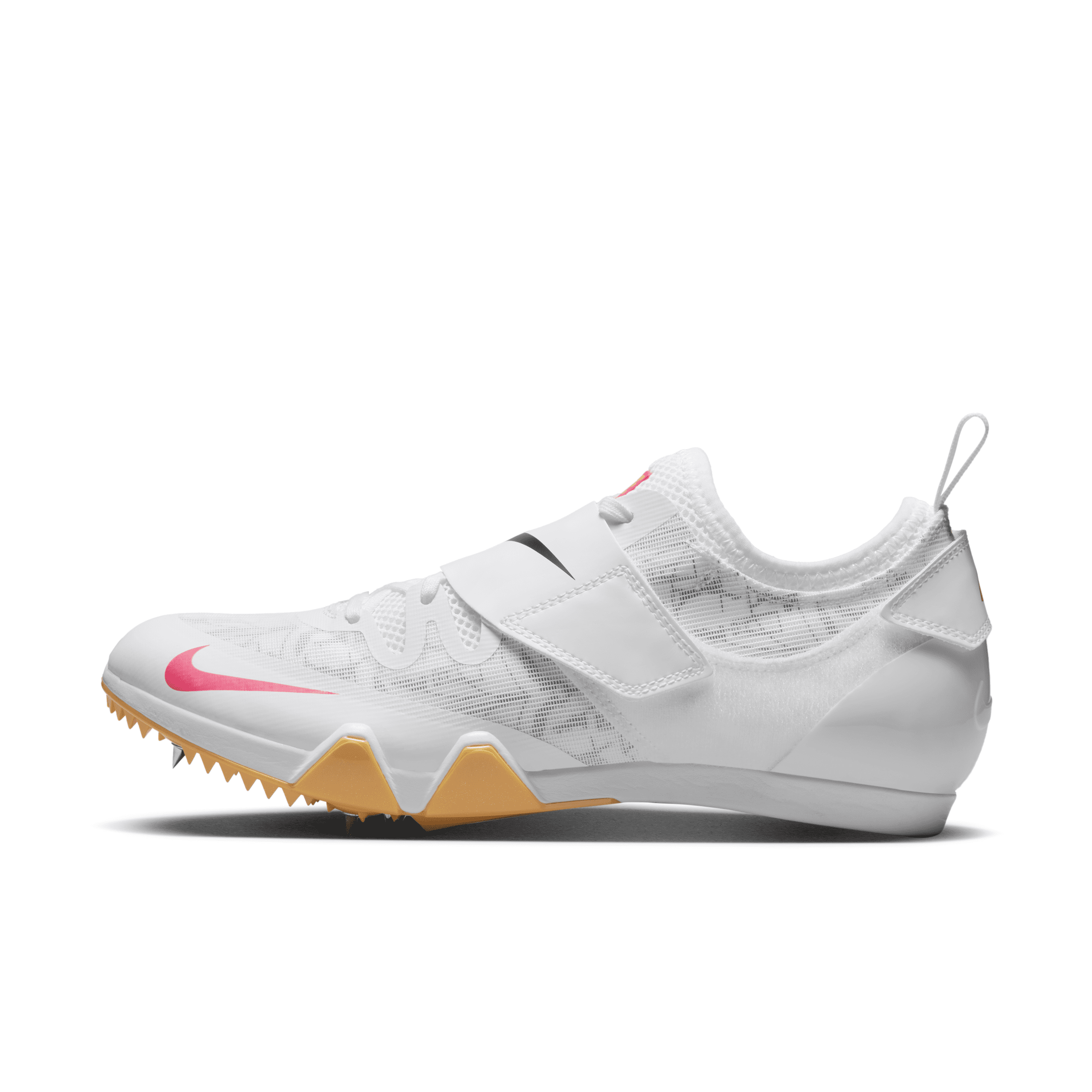 Nike Unisex Pole Vault Elite Track & Field Jumping Spikes In White