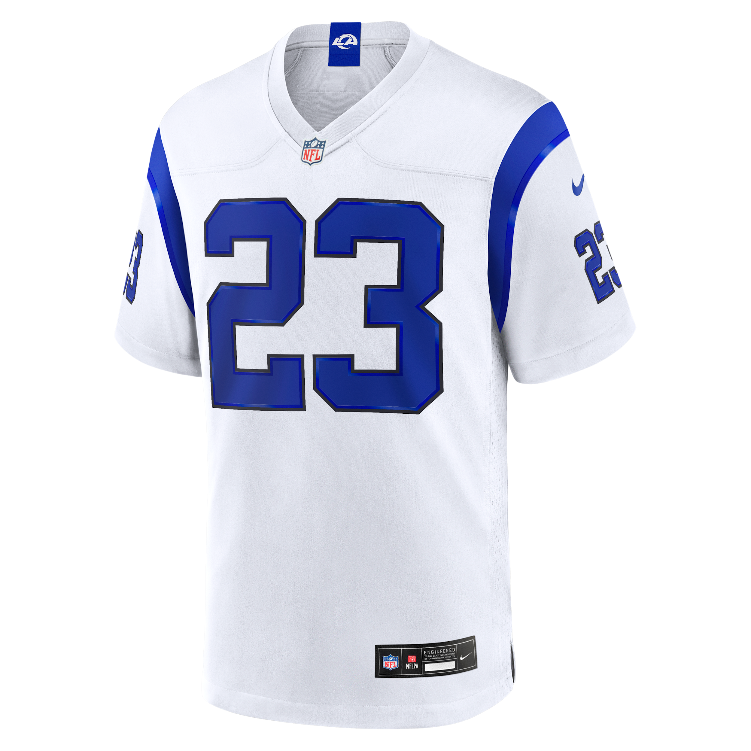 Kyren Williams Los Angeles Rams Nike Men's NFL Game Jersey in White | 67NM0IUR9XF-GFL