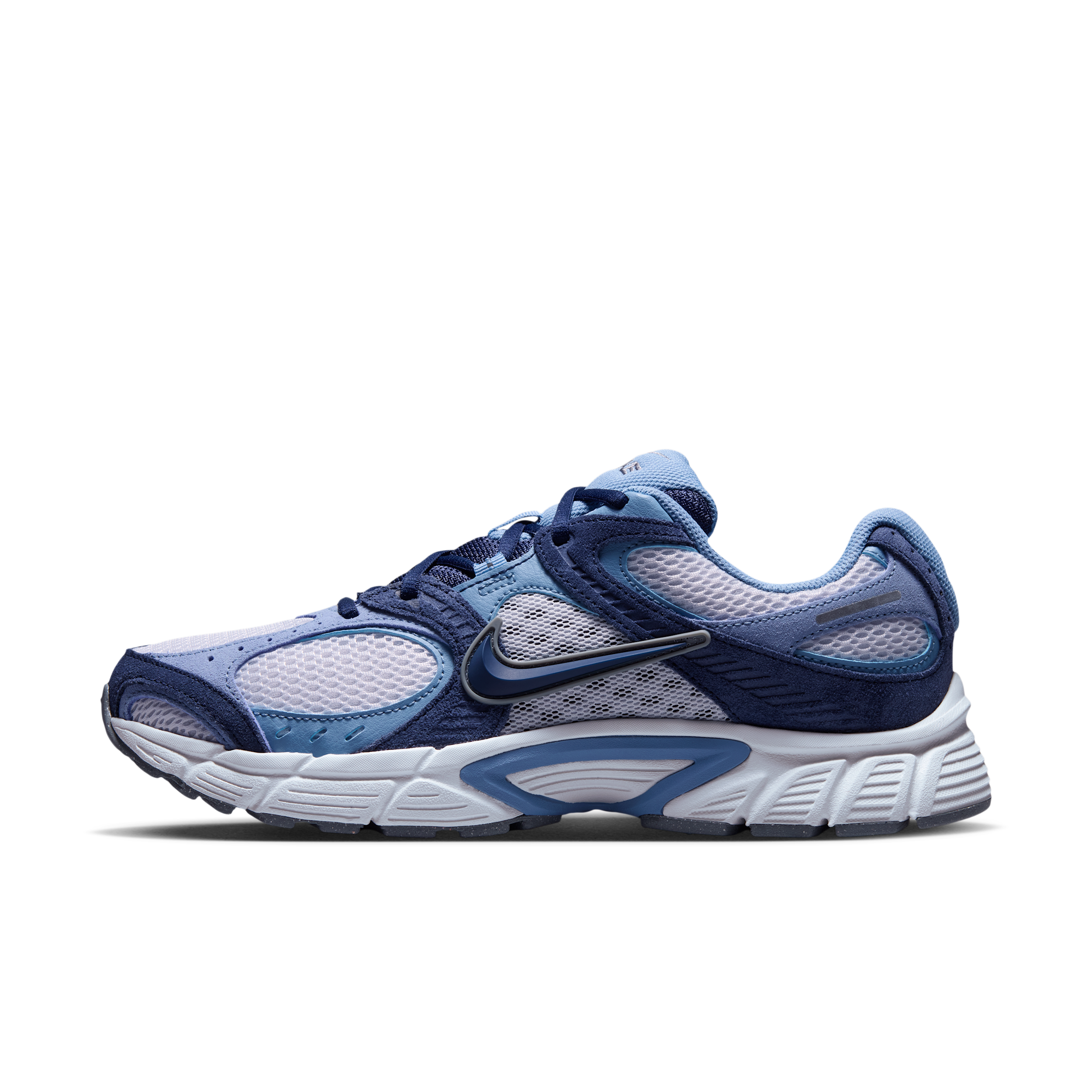Nike Men's V5 RNR Suede Casual Shoes in Work Blue/Midnight Navy/Football Grey Size: 6.0