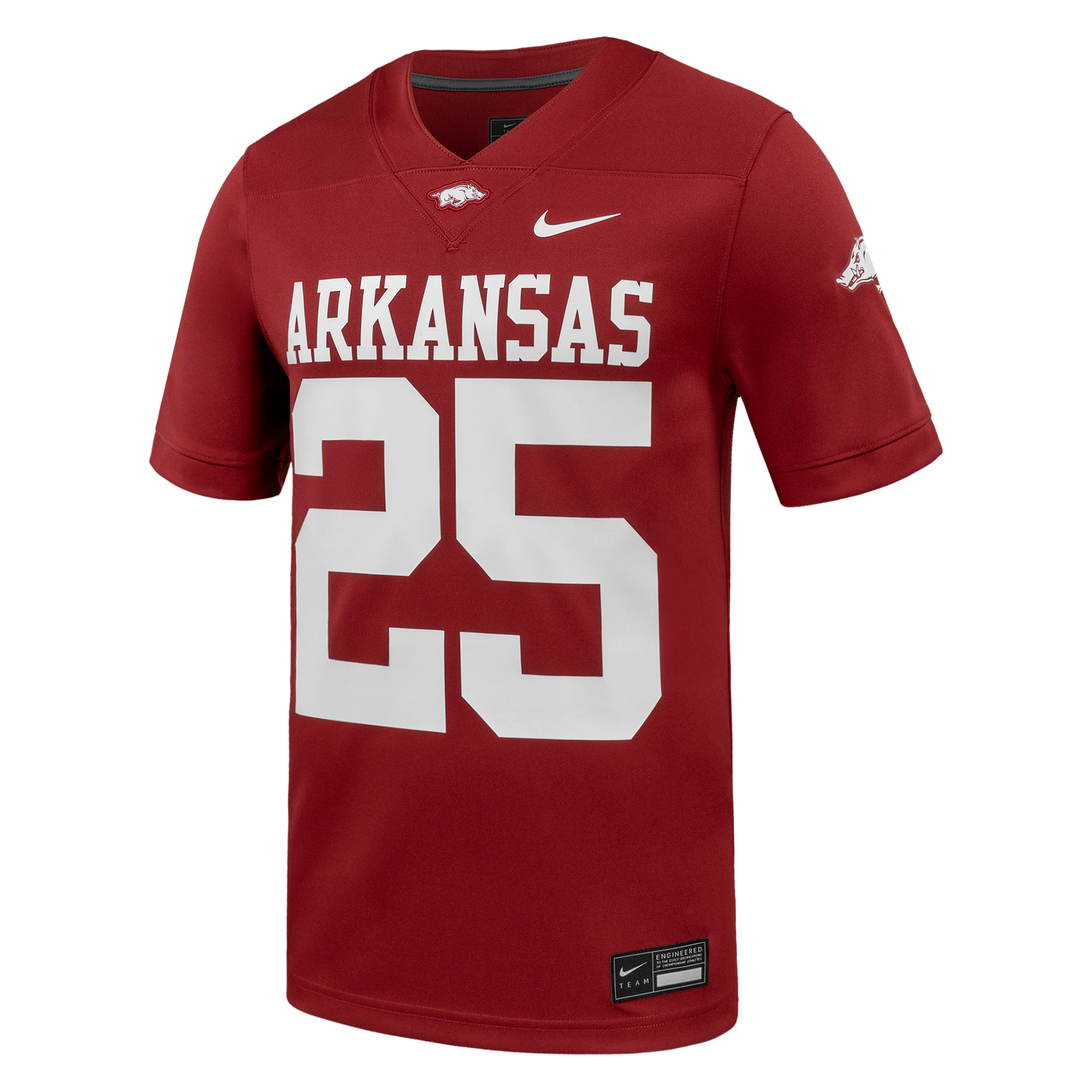 Arkansas Nike Men's College Football Replica Jersey in Red | P31811A371-CRM