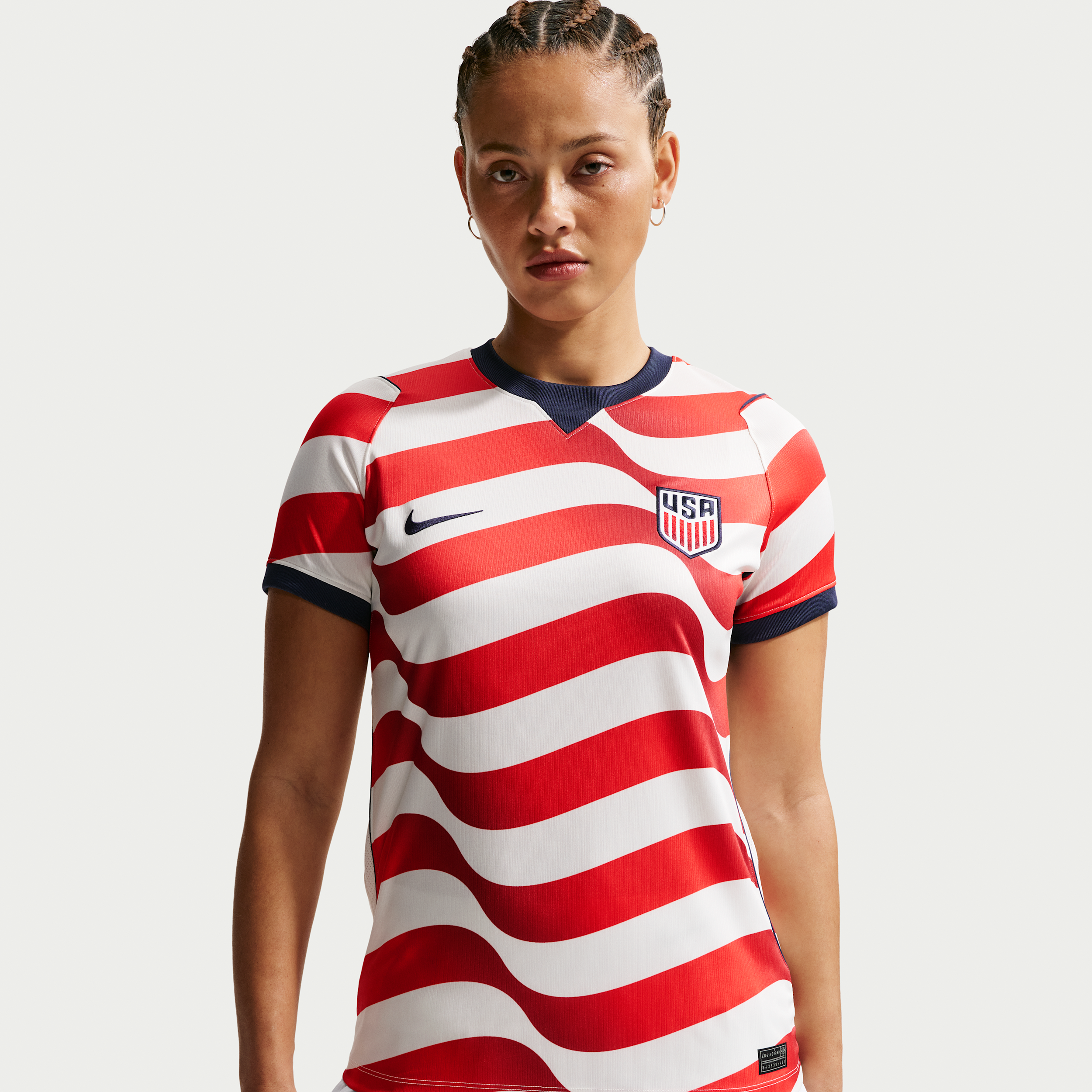 USMNT 2026 Stadium Home Nike Women's Dri-FIT Soccer Replica Jersey in White | IB4569-133