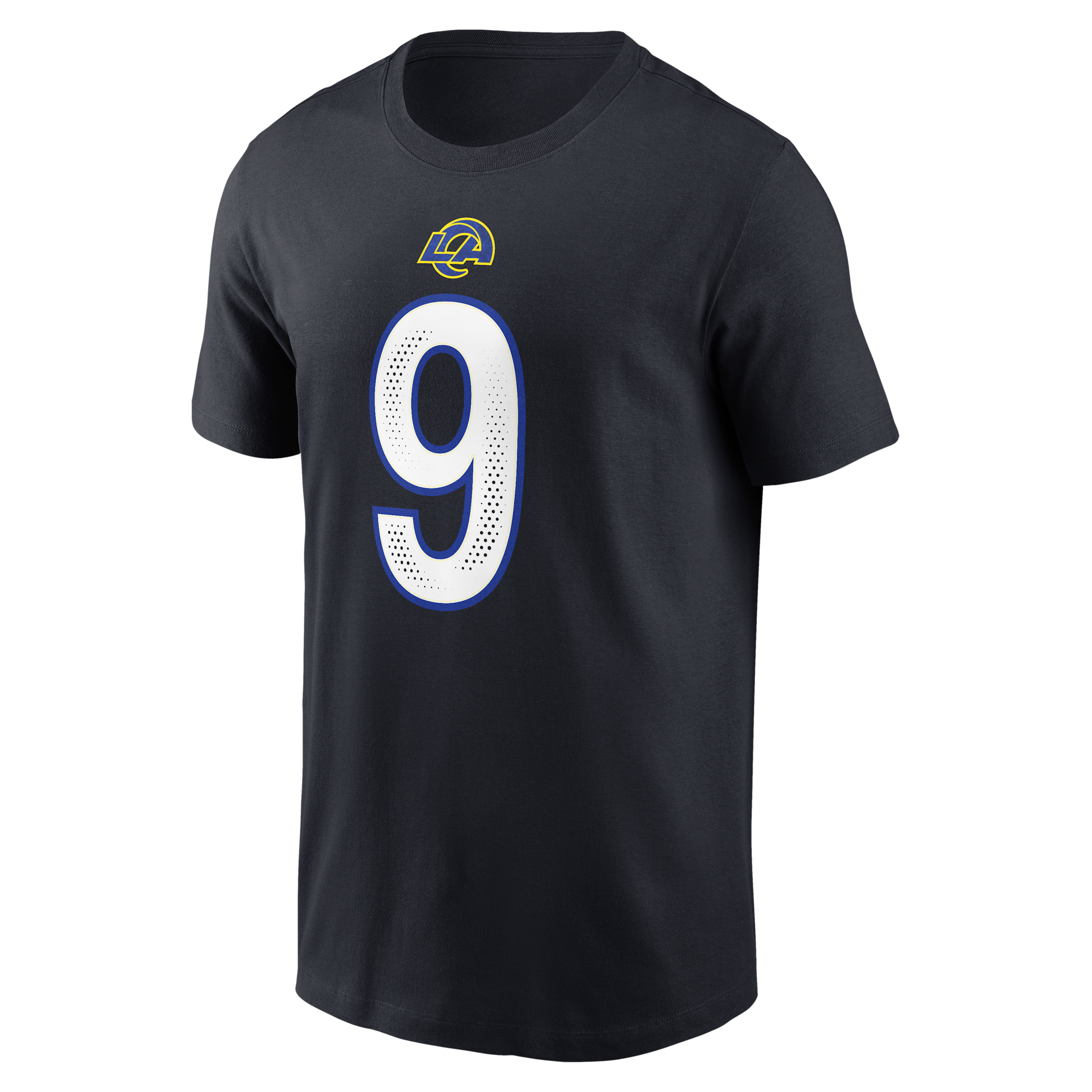 Nike Matthew Stafford Los Angeles Rams Rivalries Collection  Men's Nfl T-shirt In Blue