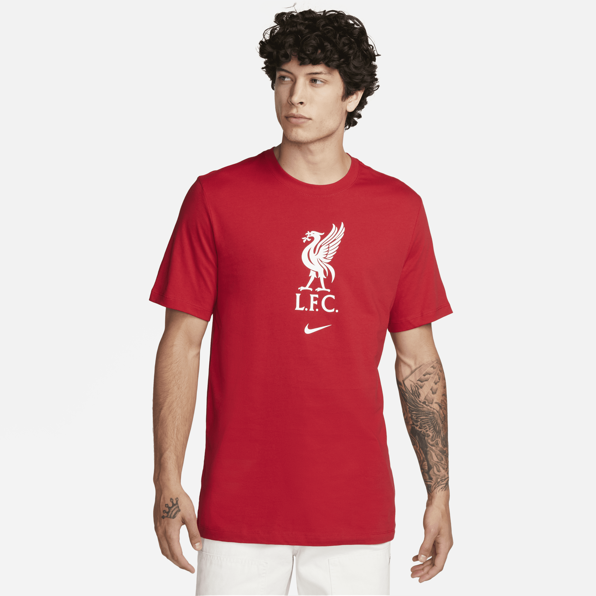 Shop Nike Men's Liverpool Fc Soccer T-shirt In Red