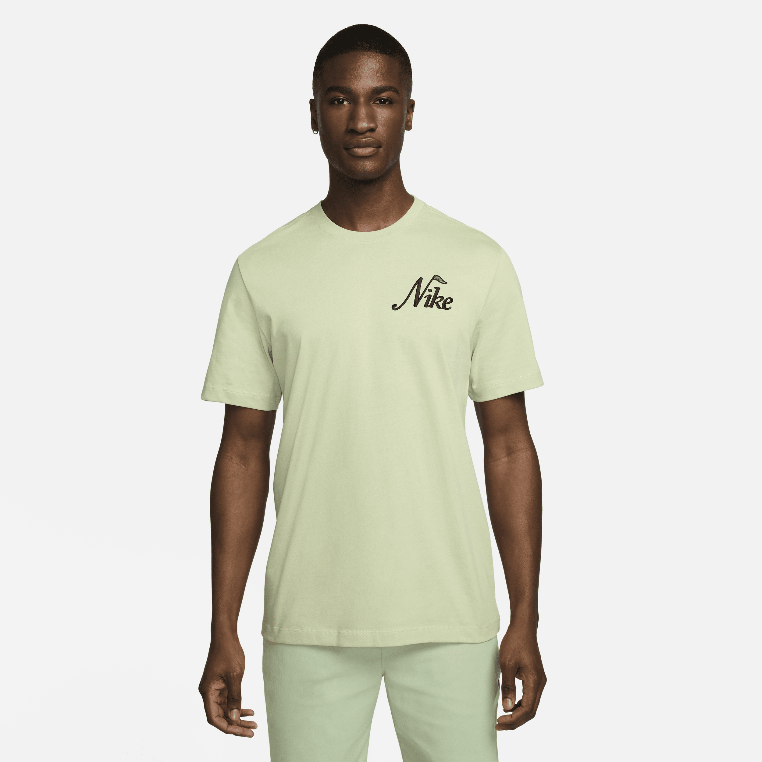 Shop Nike Men's Golf T-shirt In Green
