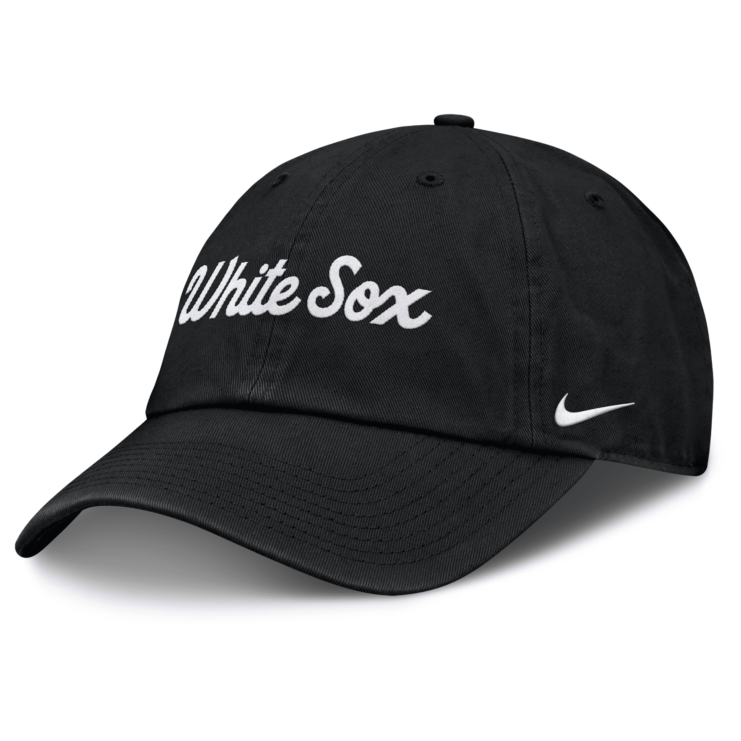 Nike Chicago White Sox Club Menâs  Men's Mlb Adjustable Hat In Black