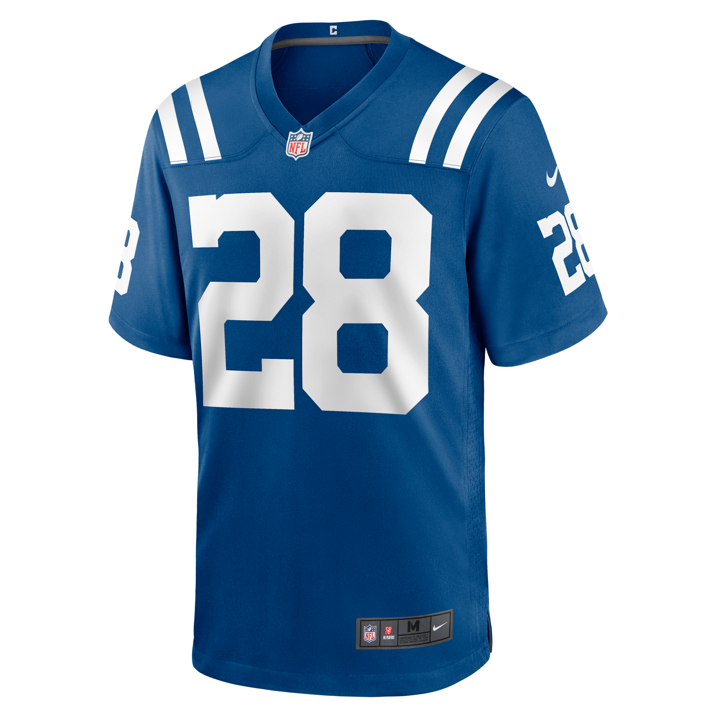 Nike Men's NFL Indianapolis Colts (Jonathan Taylor) Game Football Jersey in Blue | 67NMICGH98F-2NL