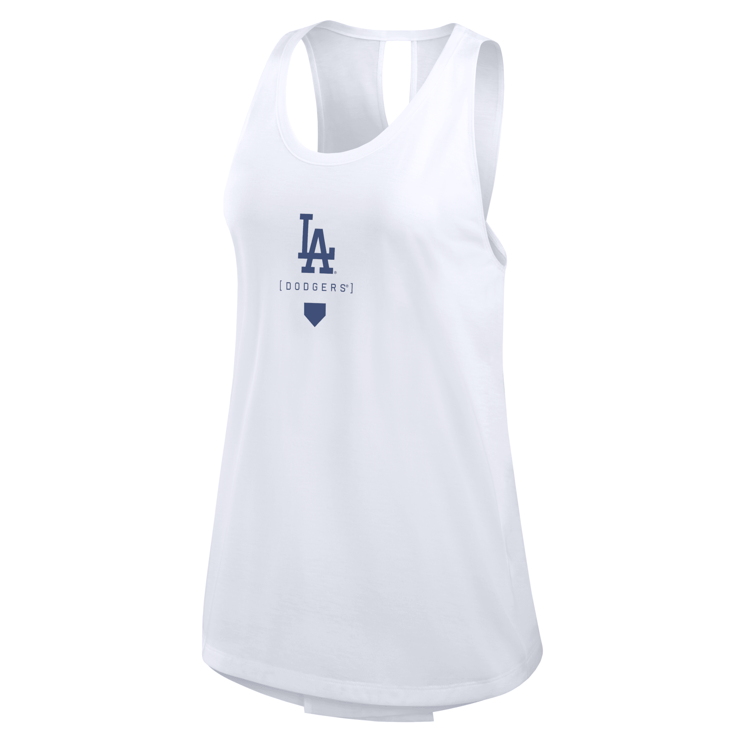 Nike Los Angeles Dodgers Team  Women's Mlb Tank Top In White