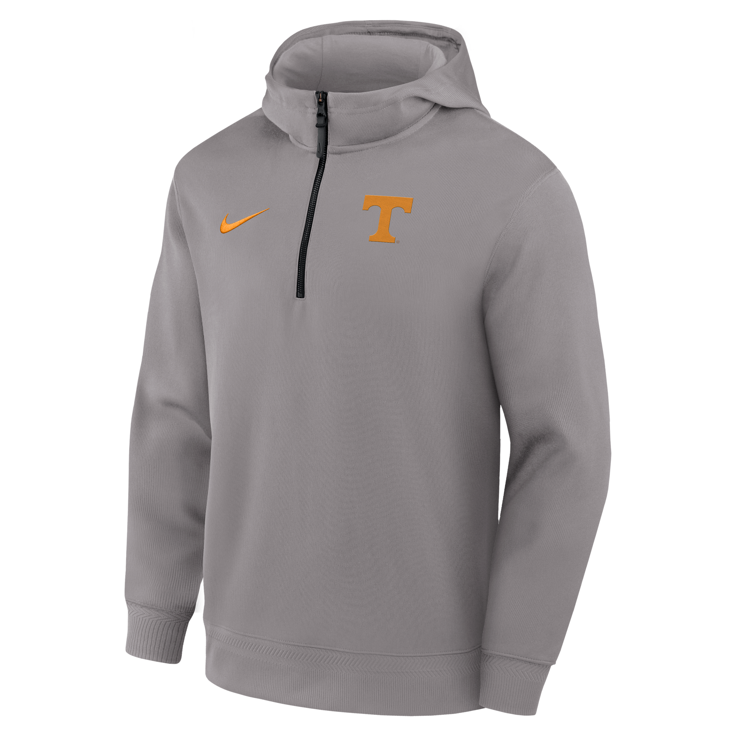 Nike Tennessee Coaches Premium Menâs  Men's Dri-fit College 1/4-zip Hoodie In Gray