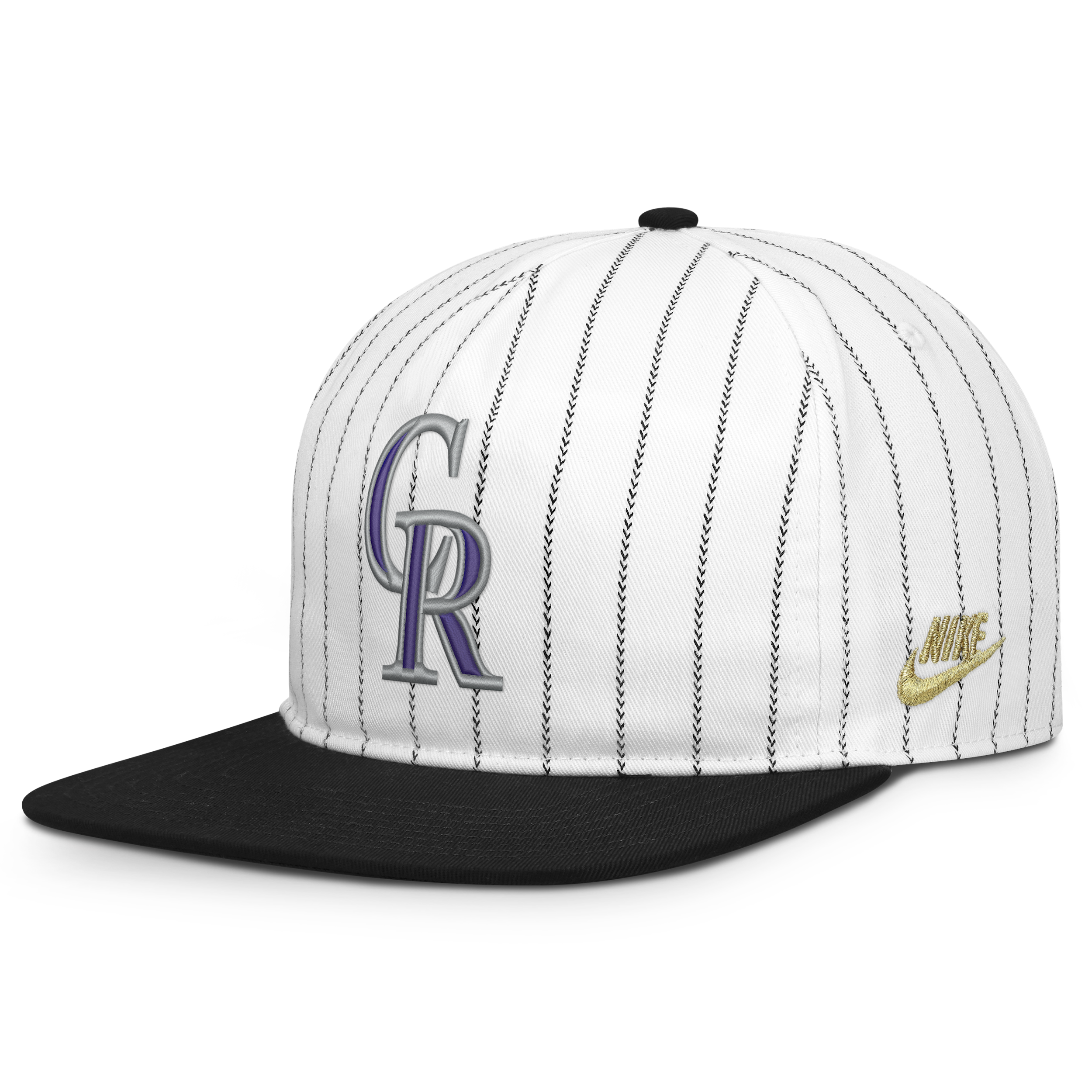 Colorado Rockies Pro Nike Men's MLB Adjustable Hat in White | NB57064ND91-JFJ