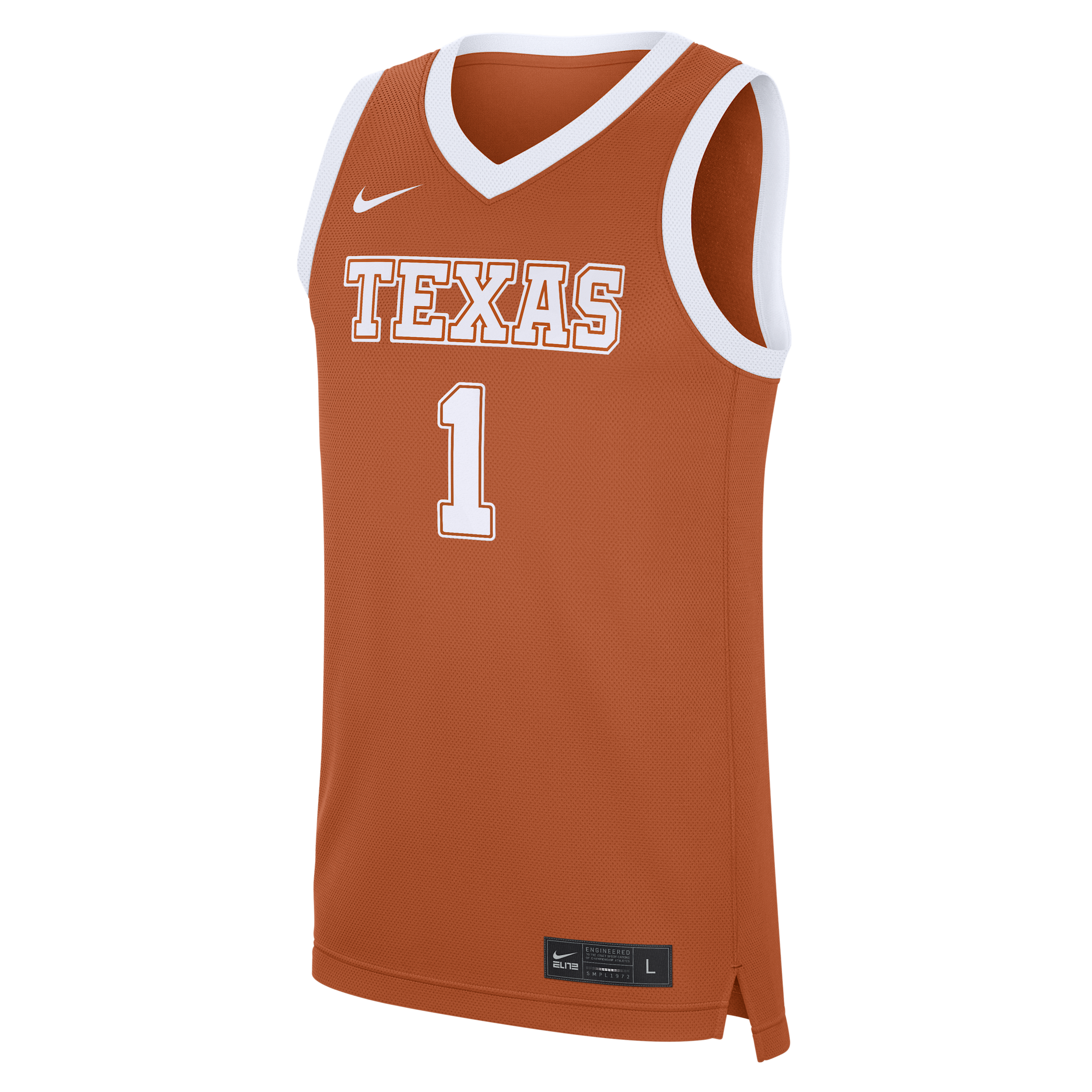 Texas Longhorns Replica Nike Men's College Basketball Jersey in Orange | CLEVGRJNCBJTEX-TEX