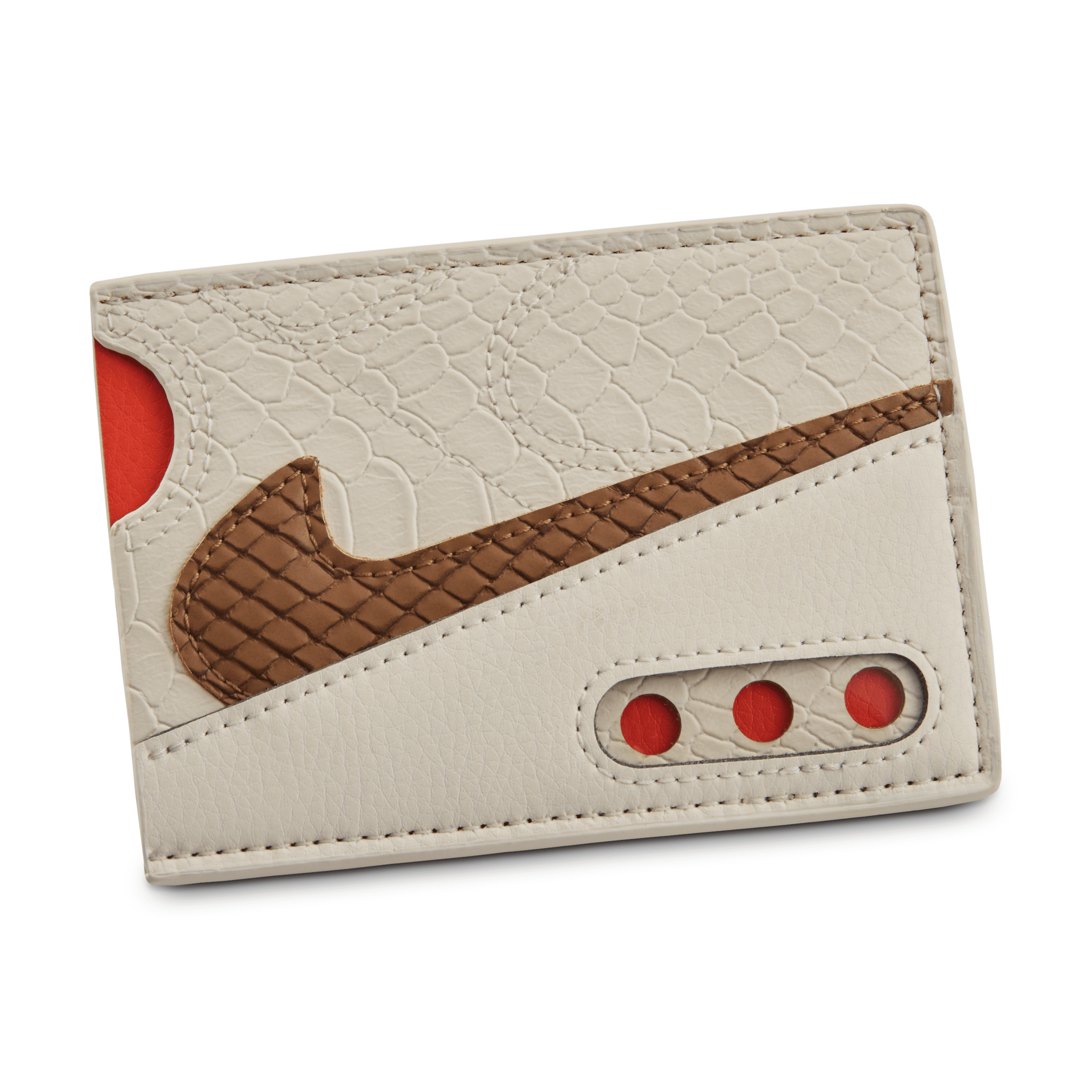 Nike Unisex Air Max 90 Card Wallet In Brown