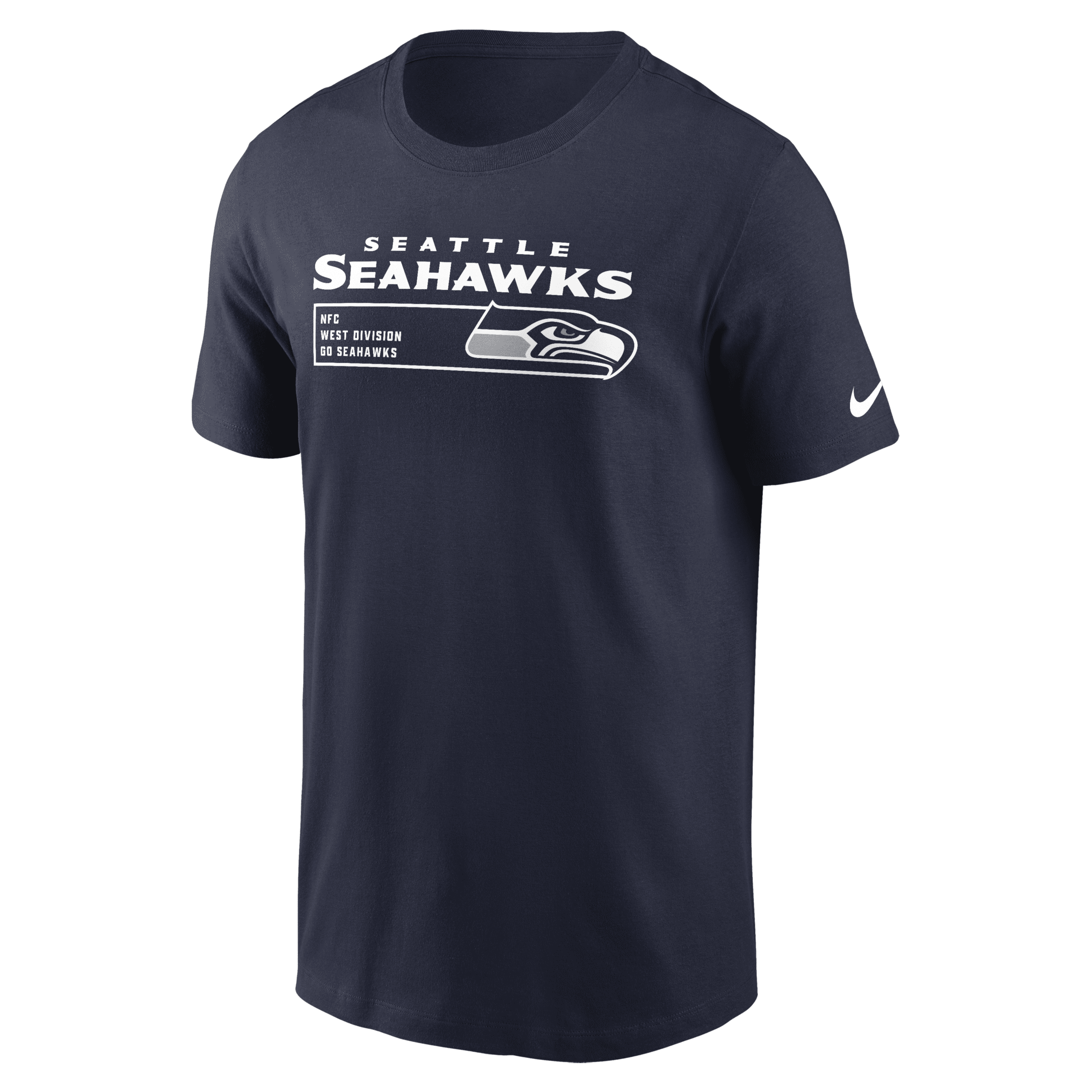 Shop Nike Seattle Seahawks Division Essential  Men's Nfl T-shirt In Blue