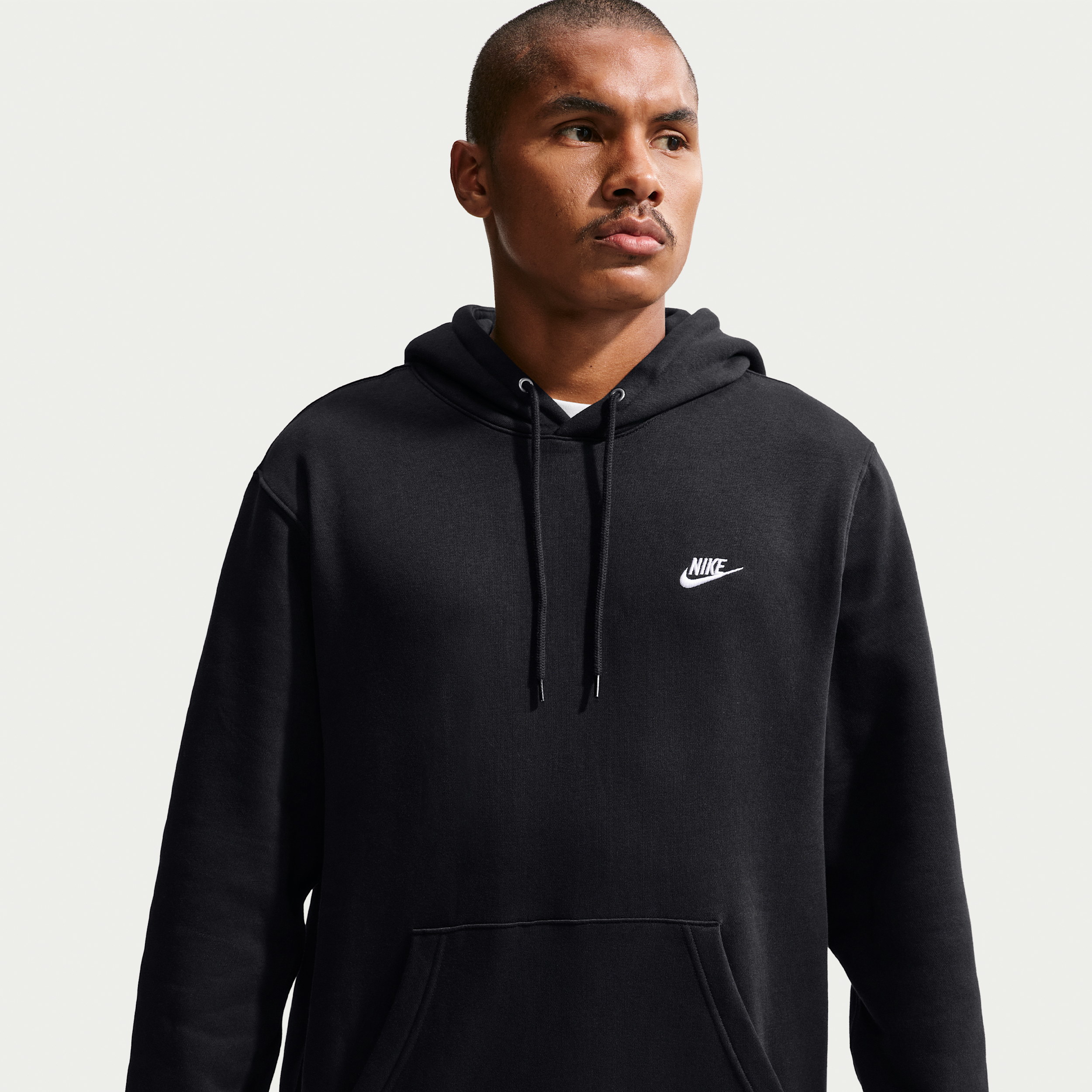 Nike Sweatshirt Mens Long Sleeve Active Big and Tall Hoodie, X-large Tall, Black