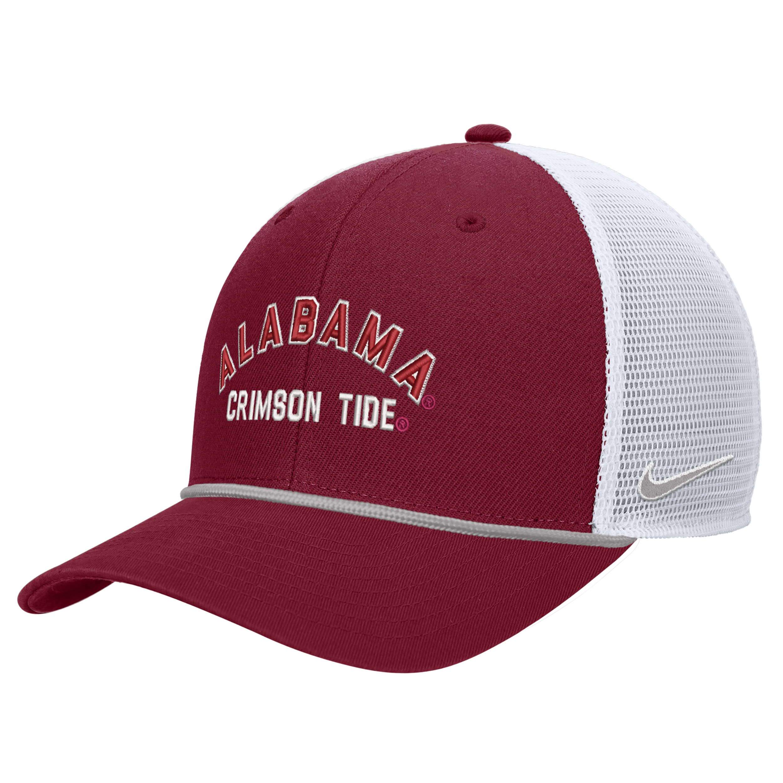 Shop Nike Alabama  Unisex College Snapback Trucker Hat In Red