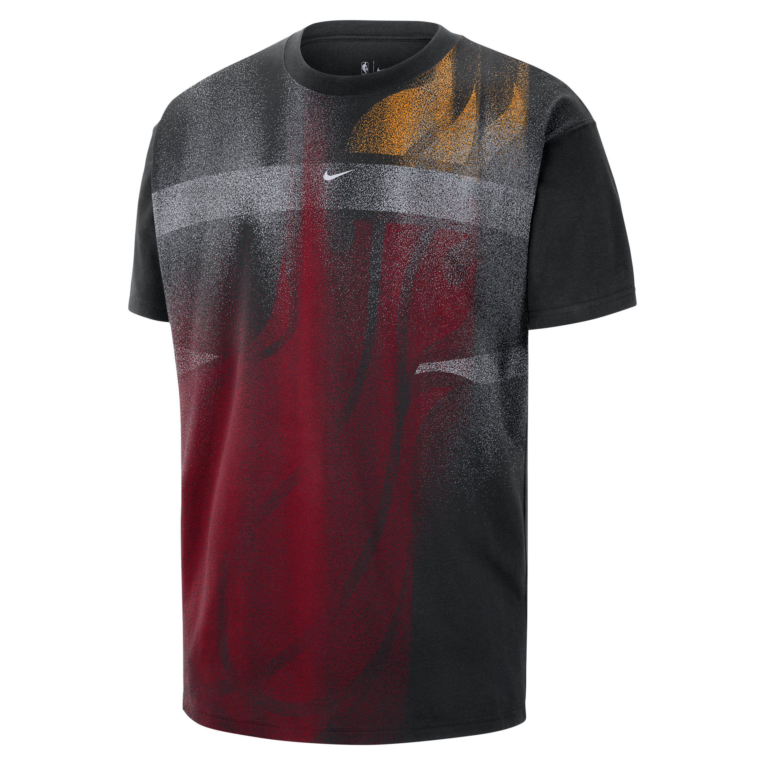 Nike Men's Miami Heat Basketball T-Shirt in Black | IO6400-010