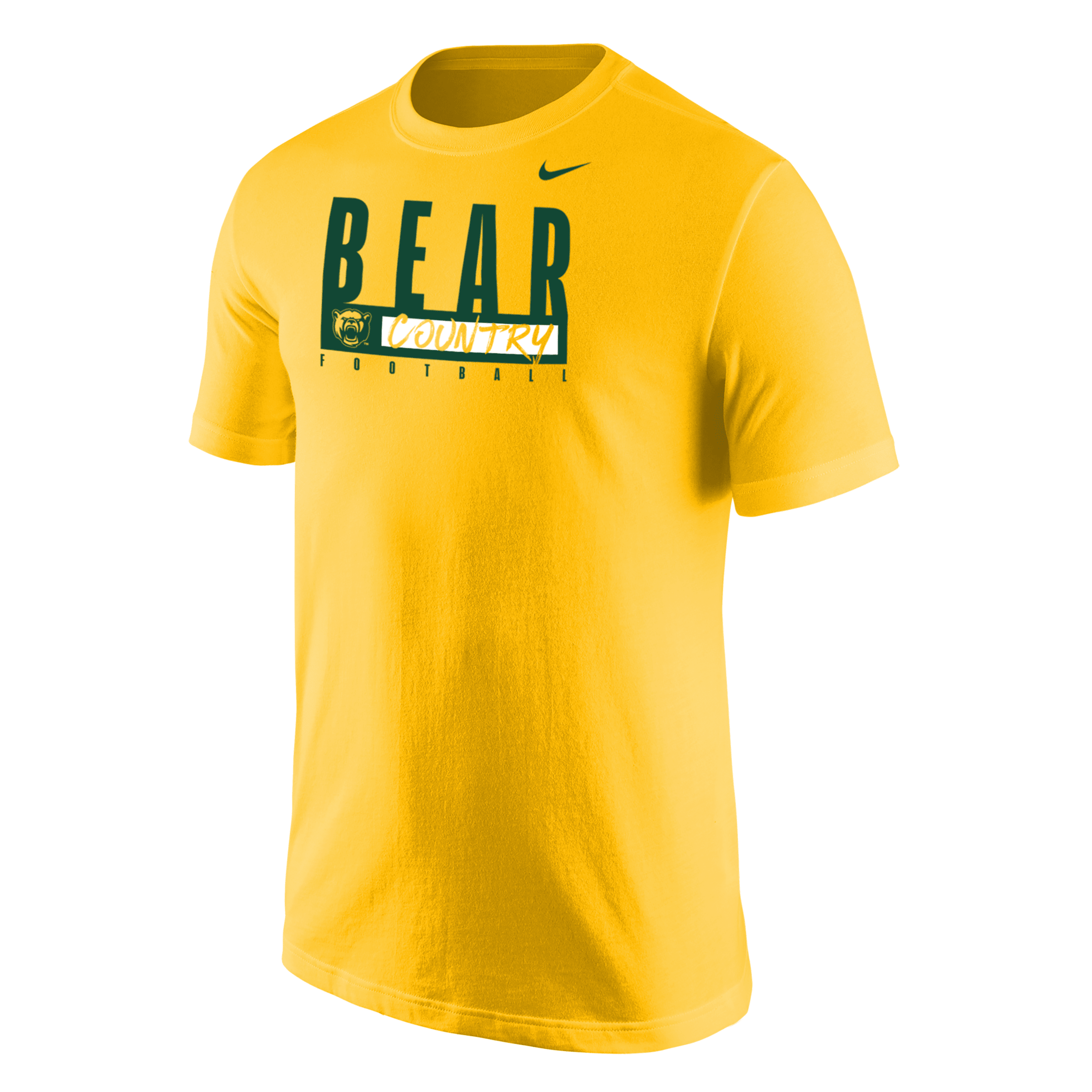 Nike Baylor  Men's College T-shirt In Yellow