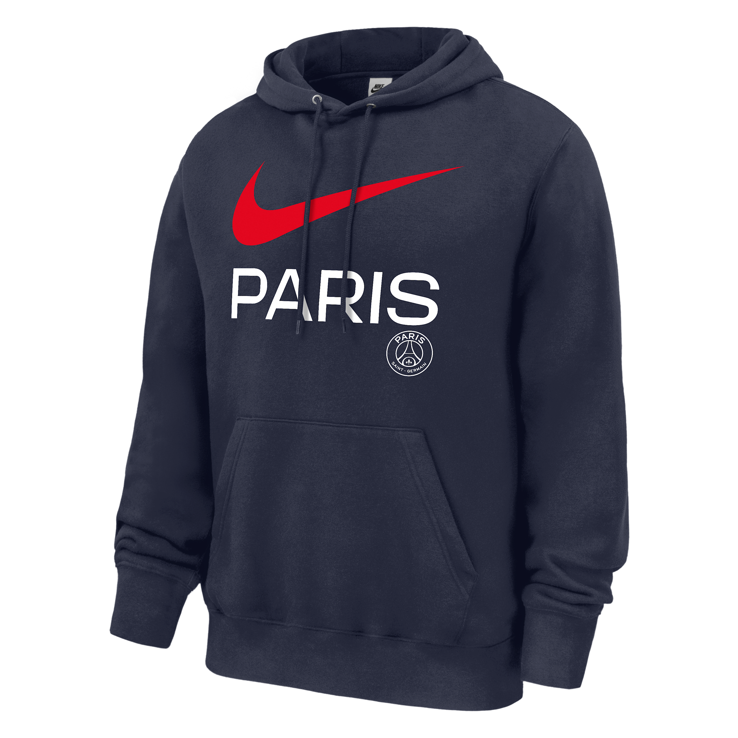 Paris Saint-Germain Club Fleece Nike Men's Pullover Hoodie in Blue | M31233P062PSGF-NVY