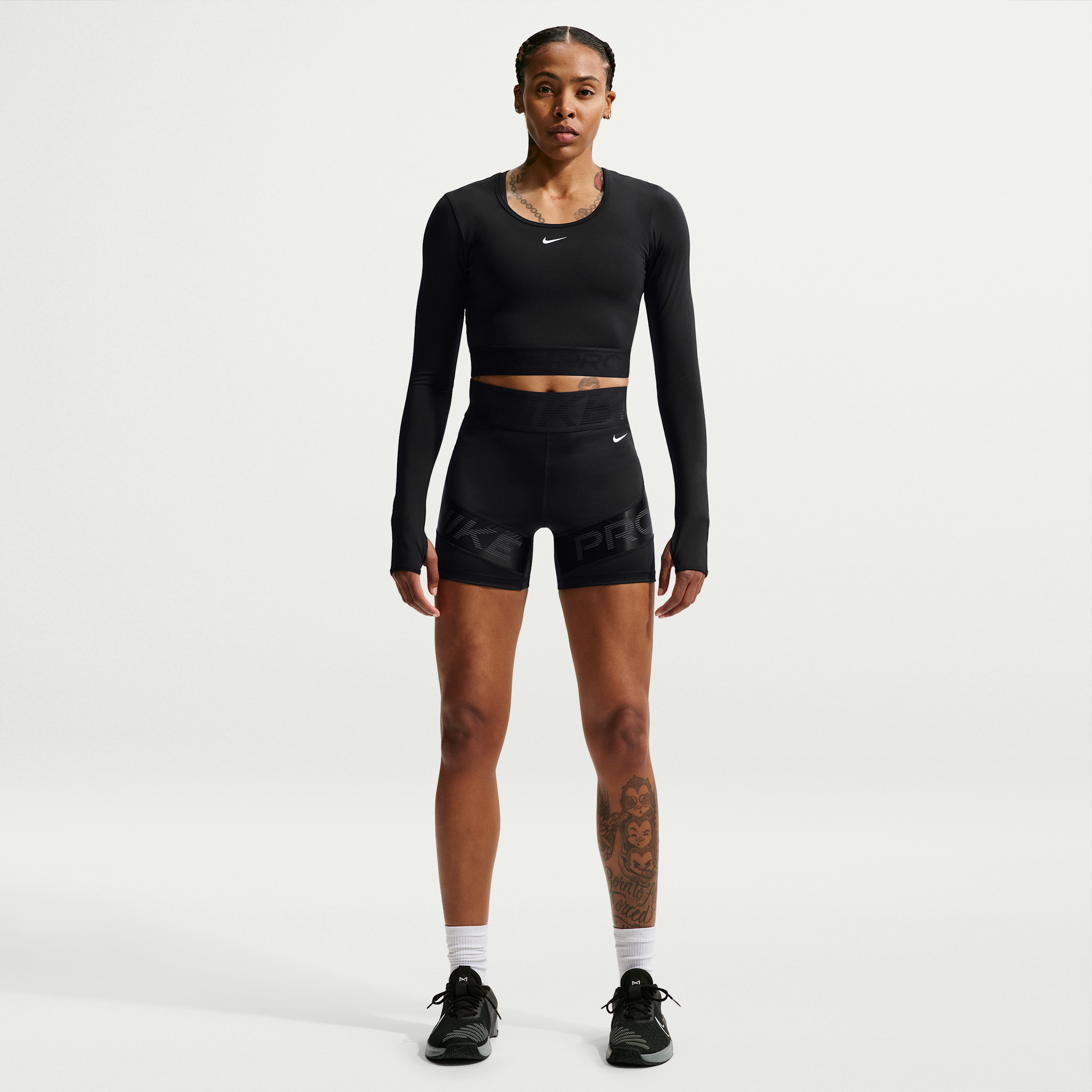 Women's Nike Pro Sculpt Dri-FIT High-Waisted 5" Biker Shorts in Black | HV2366-010