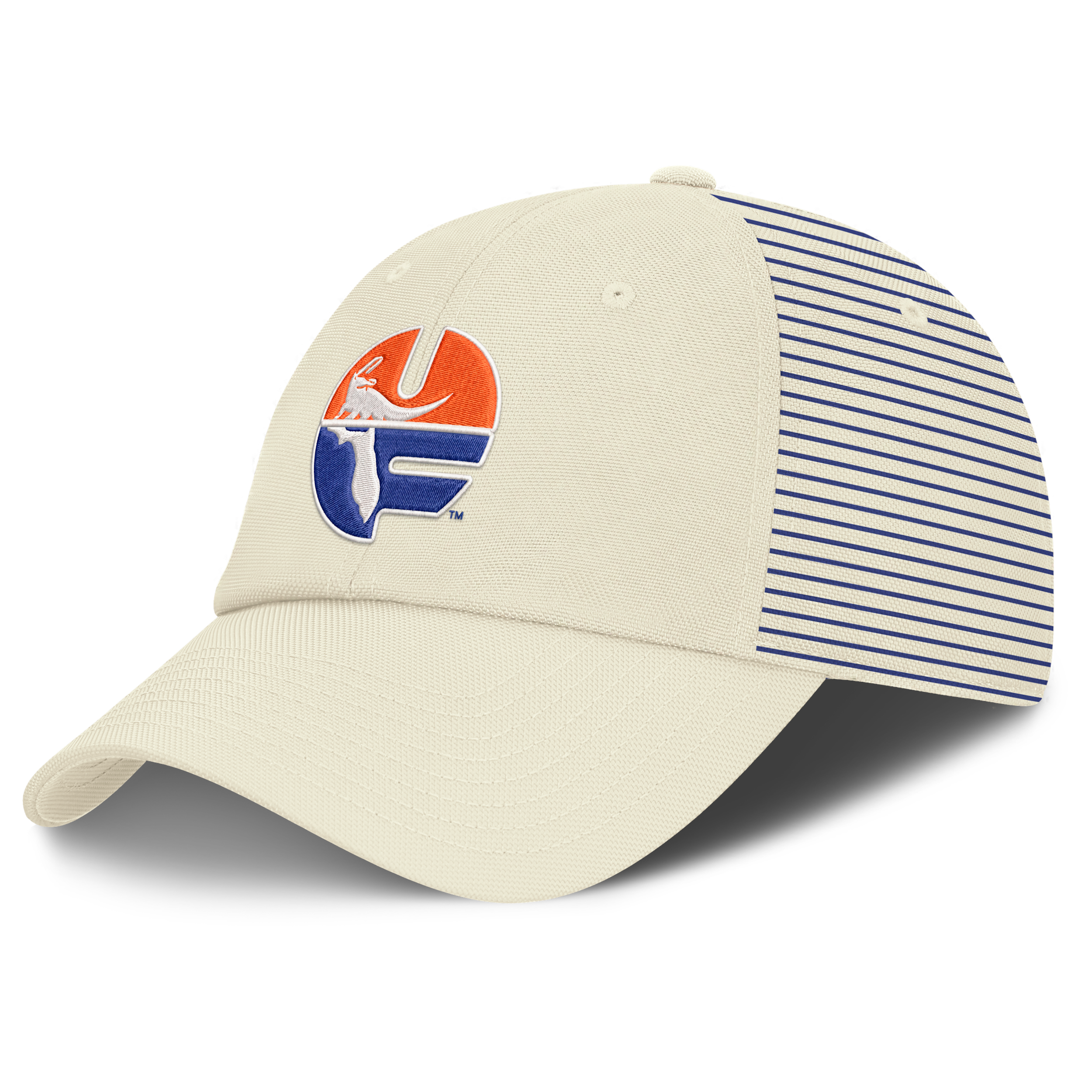 Florida Denim Club Nike Men's College Adjustable Hat in White | NC2H11KUFV-0Y0