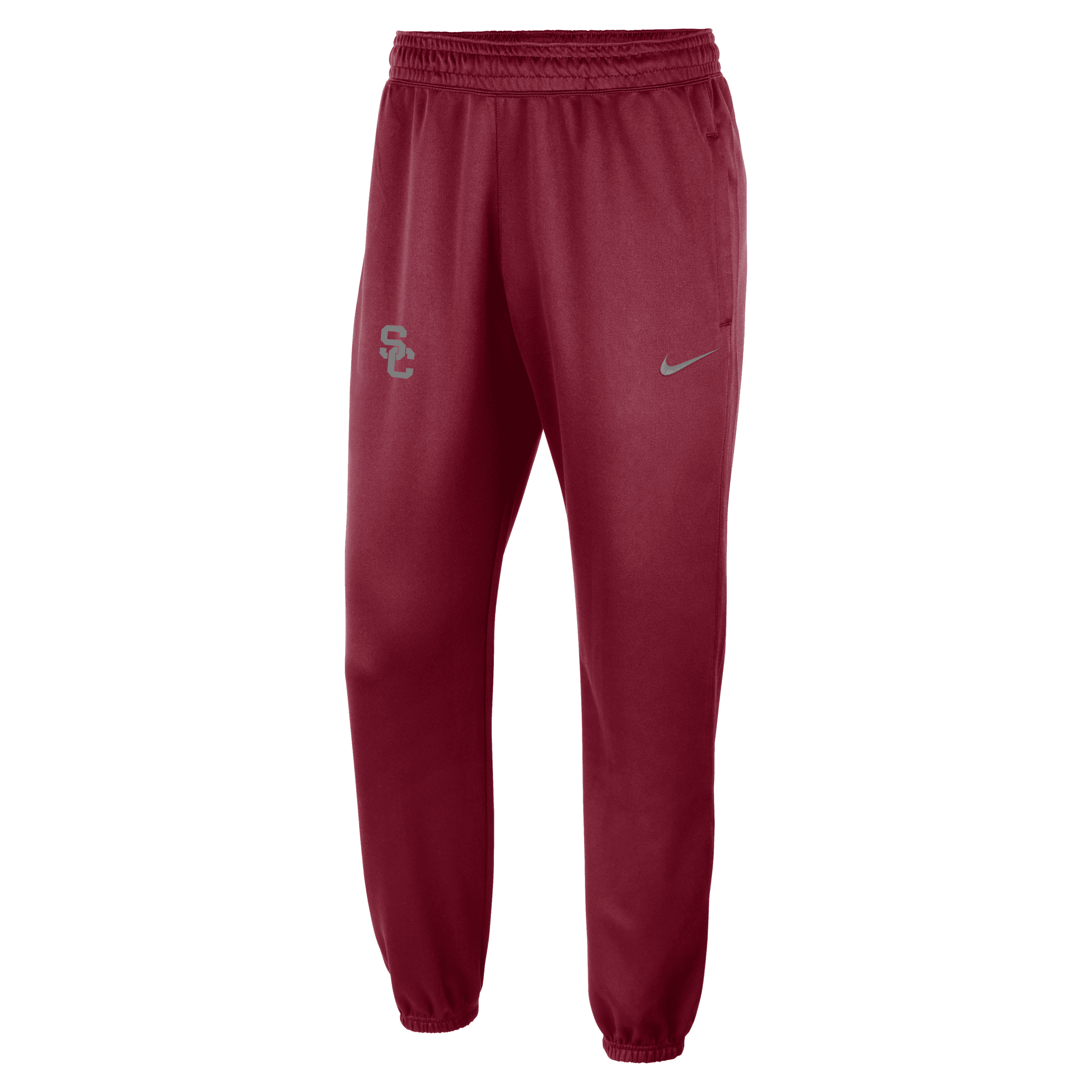 Shop Nike Men's College Dri-fit Spotlight (usc) Pants In Red