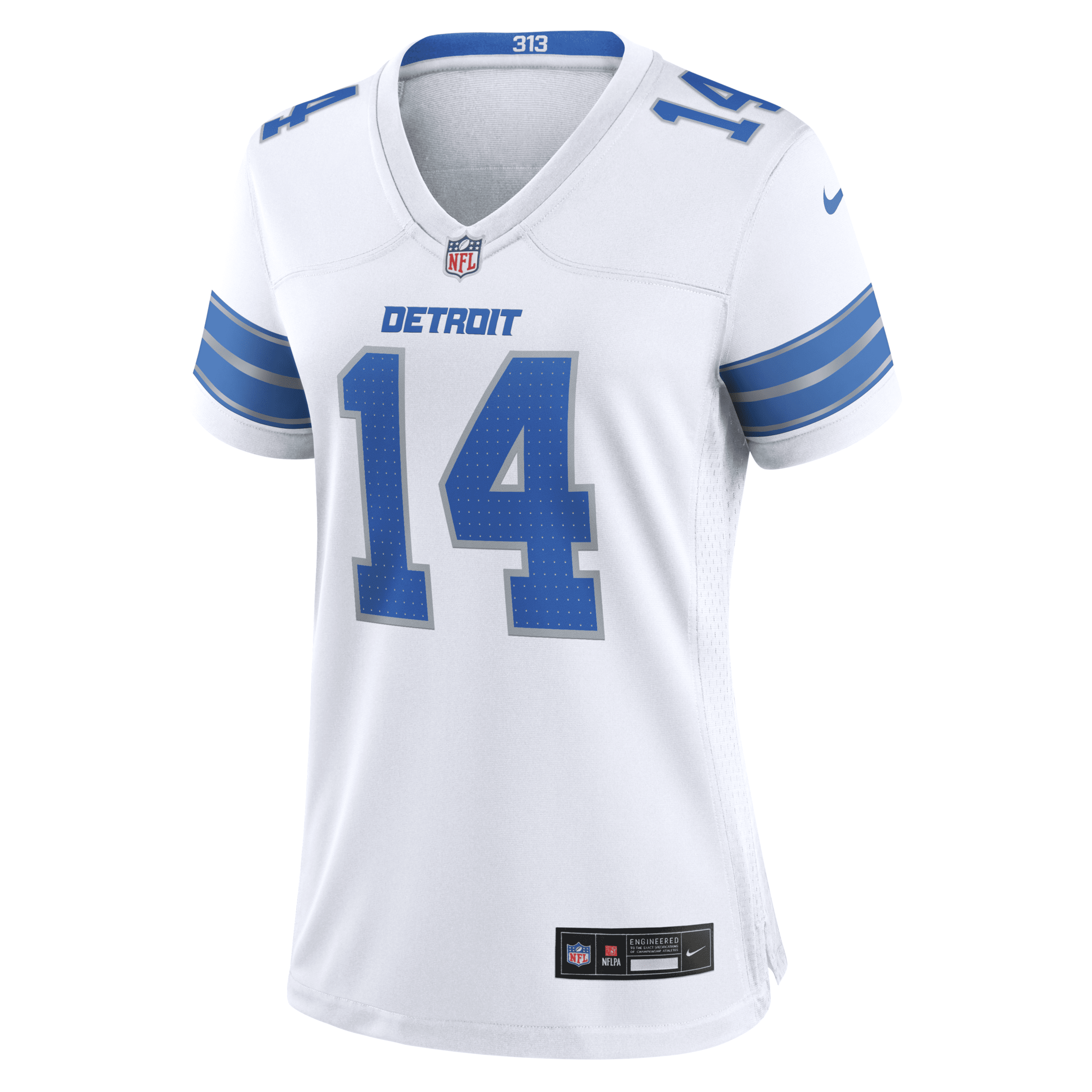 Shop Nike Amon-ra St. Brown Detroit Lions  Women's Nfl Game Football Jersey In White