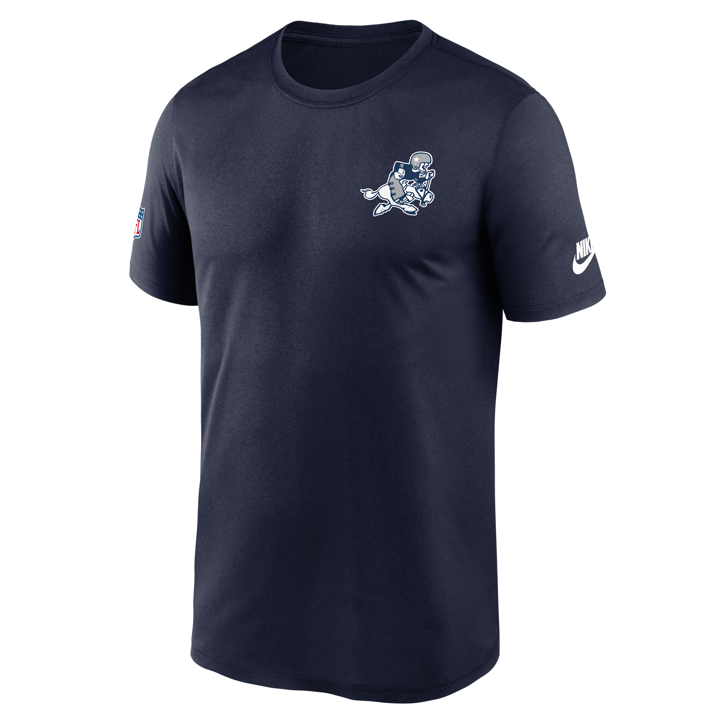 Dallas Cowboys Alt Legend Small Logo Nike Men's Dri-FIT NFL T-Shirt in Blue | 02TI41SQ7R-UE8