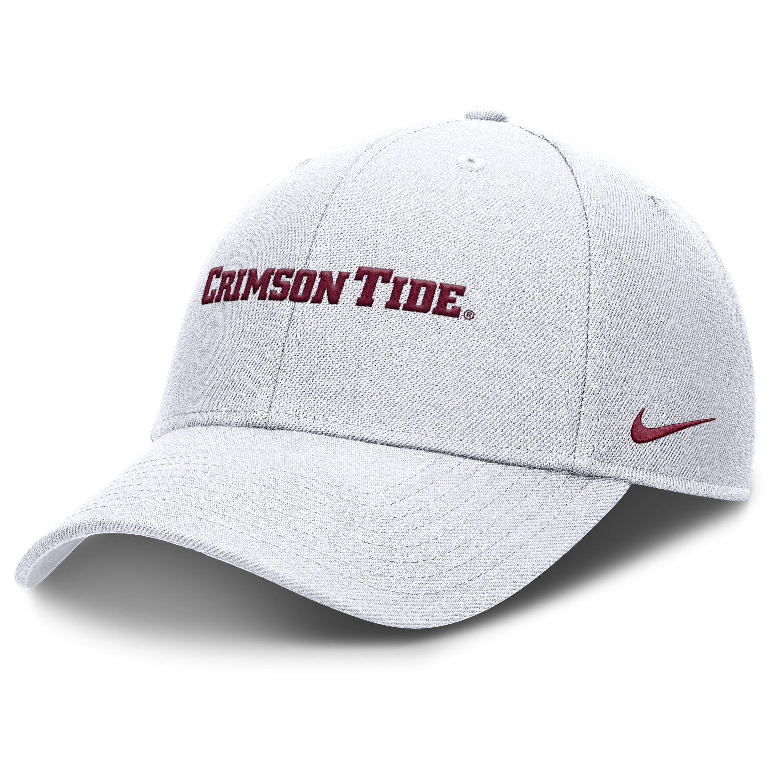 Nike White Alabama Crimson Tide 2025 On-field Rise Performance Adjustable Hat In White