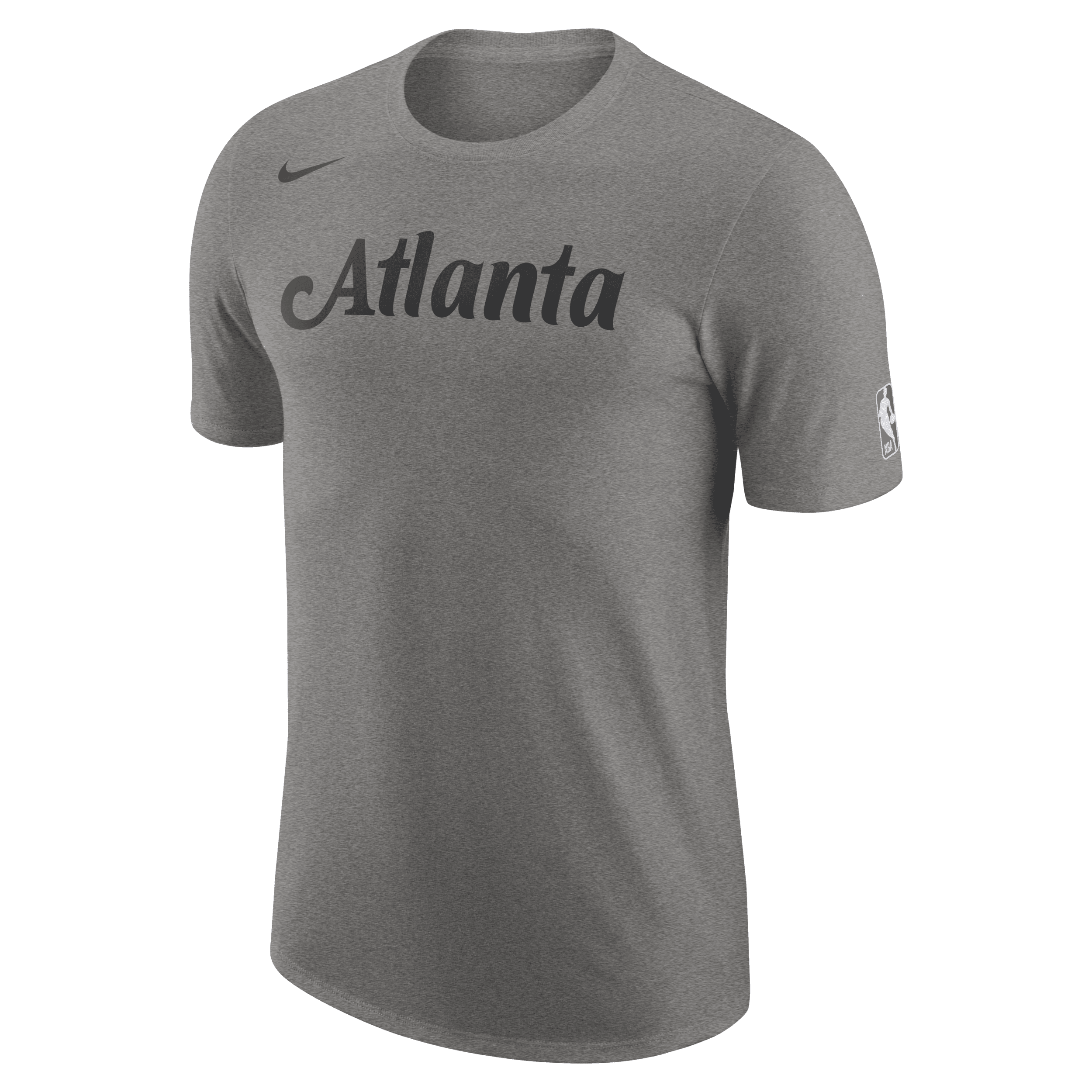 Nike Atlanta Hawks City Edition  Men's Nba Logo T-shirt In Grey