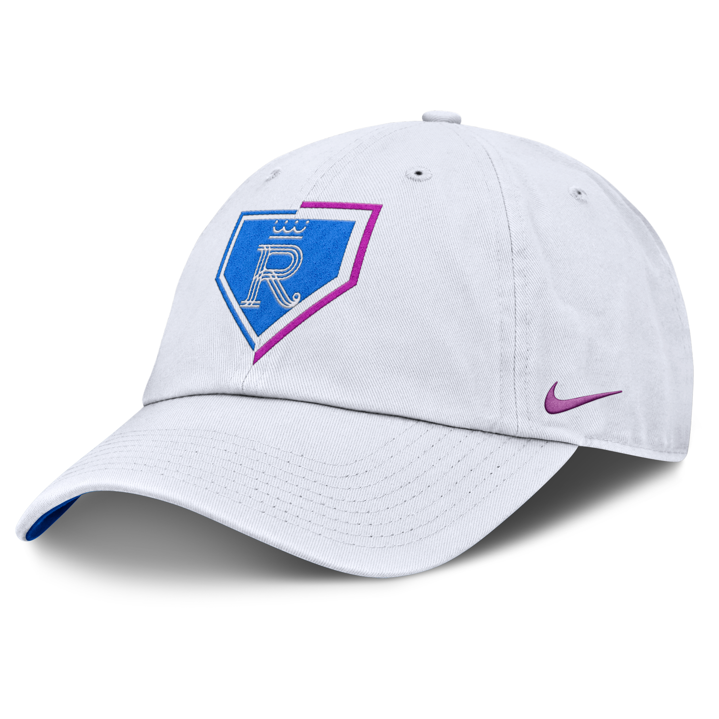 Kansas City Royals City Connect Club Nike Men's MLB Trucker Adjustable Hat in White | NB010HOUROY-SWW