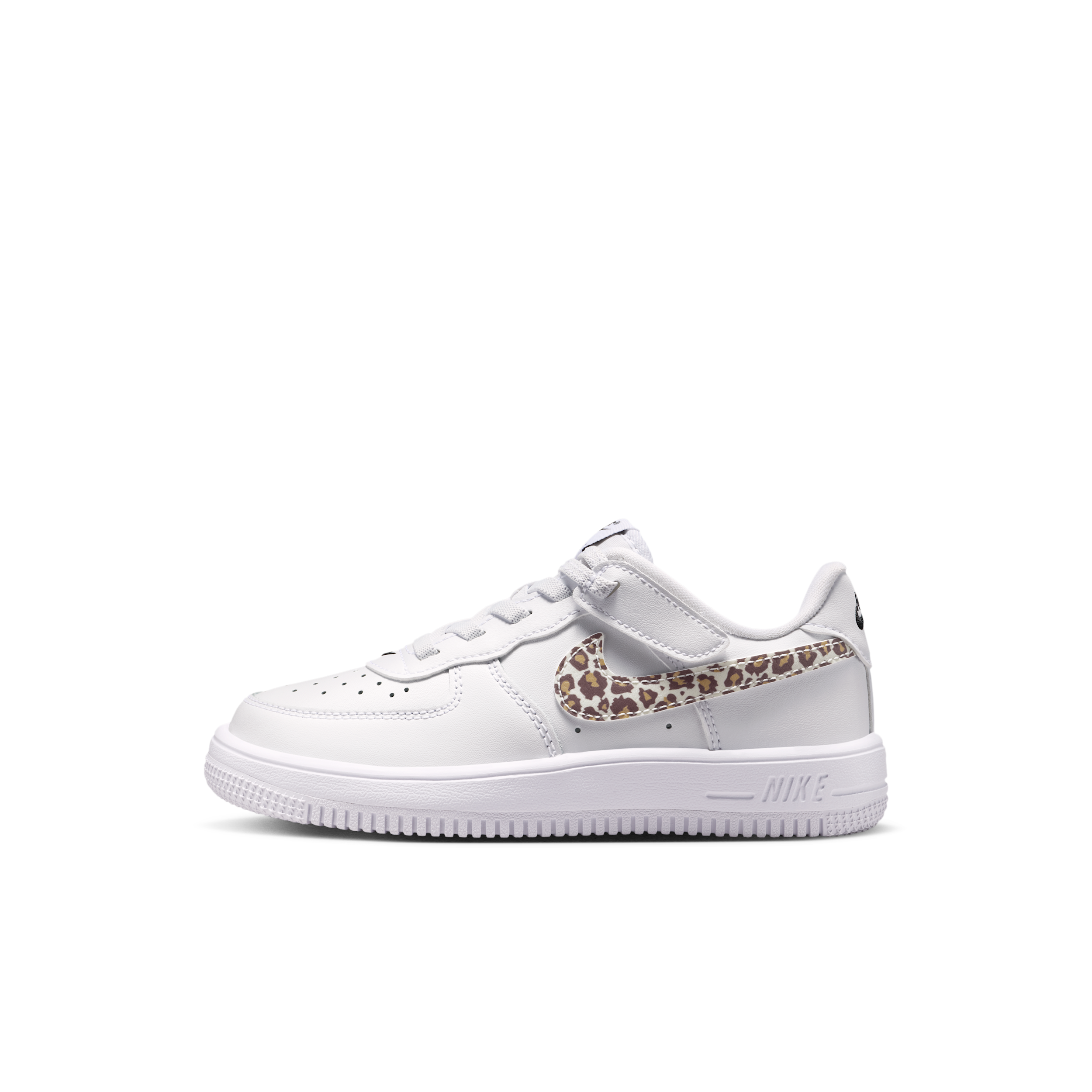 Nike Air Force 1 Low EasyOn - Boys' Preschool Basketball Shoes White/Black Size 01.0