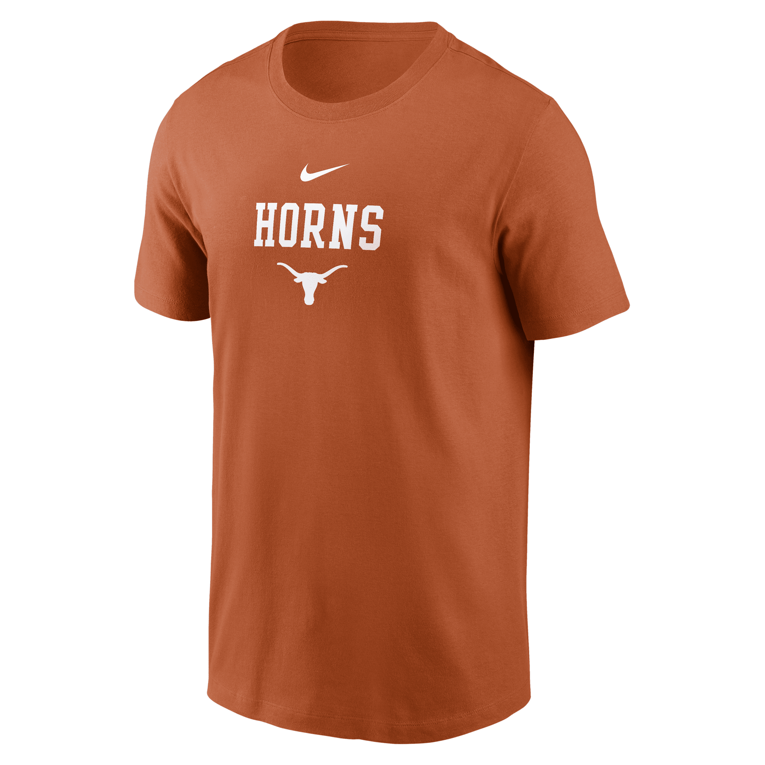 Nike Texas Orange Texas Longhorns 2-hit Stacked T-shirt In Orange